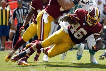 For a rare time under Gruden, Washington didn't waste its ground game.