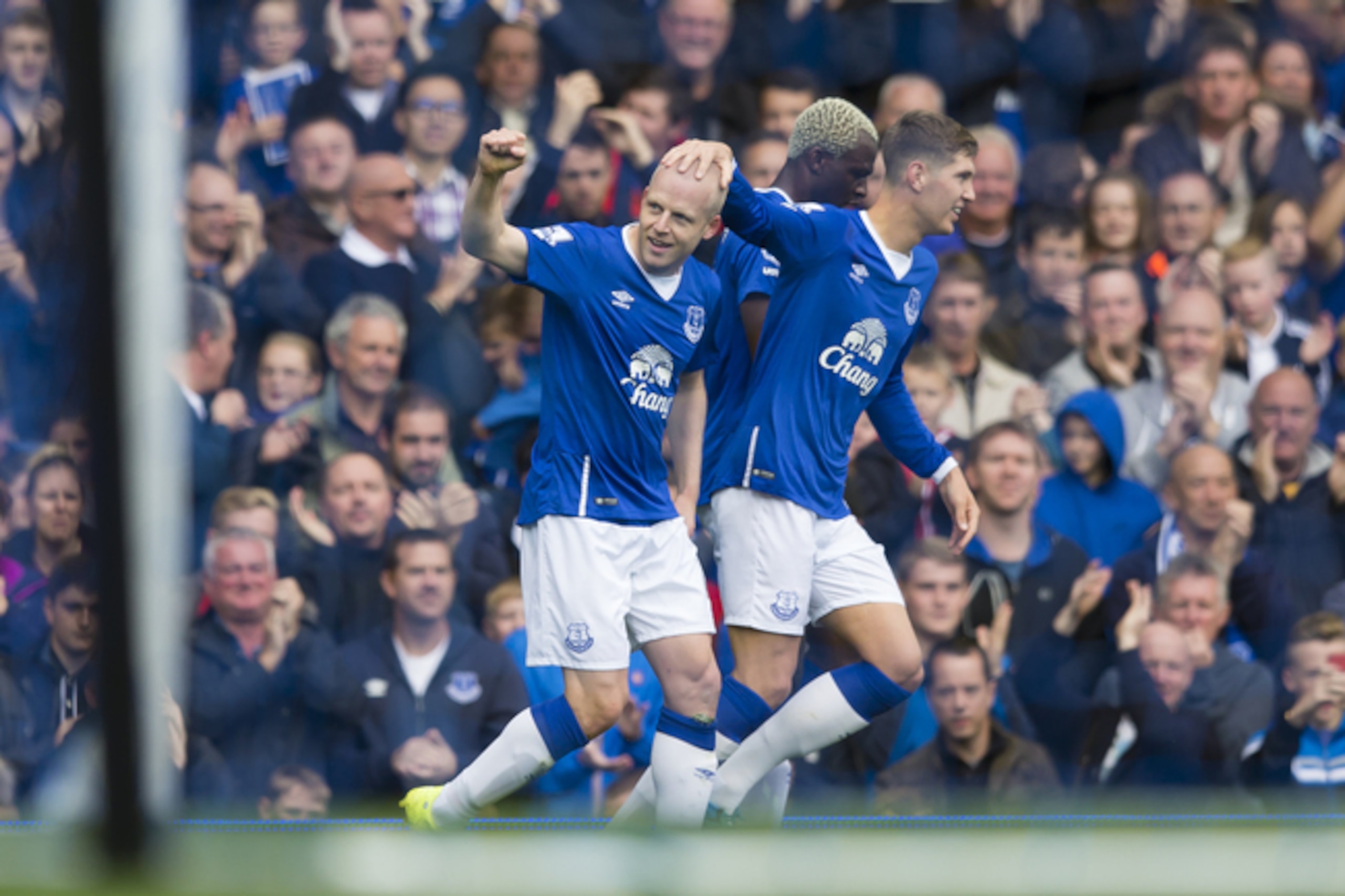 Steven Naismith scored the goals, but John Stones was immaculate at the back for Everton.