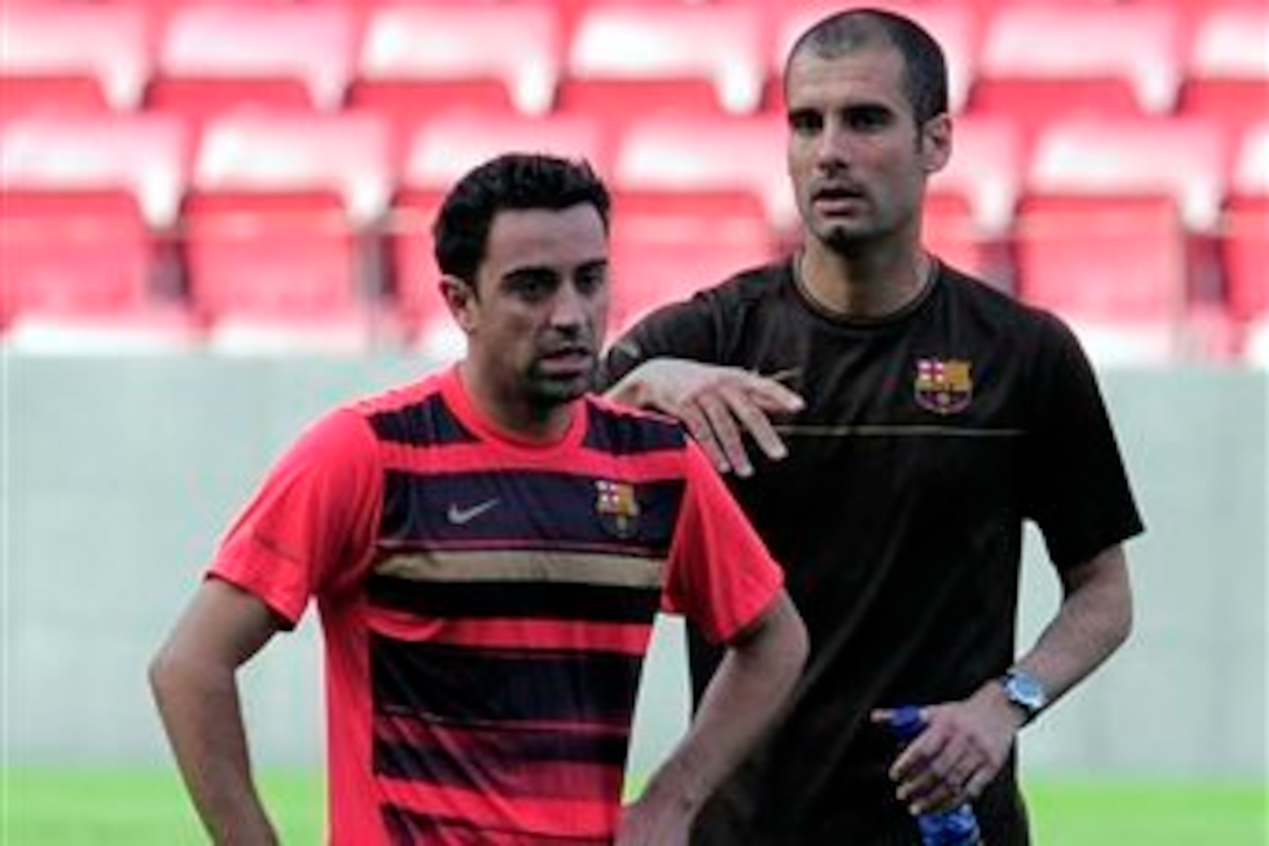 Guardiola convinced Xavi to turn down Bayern Munich in 2008.