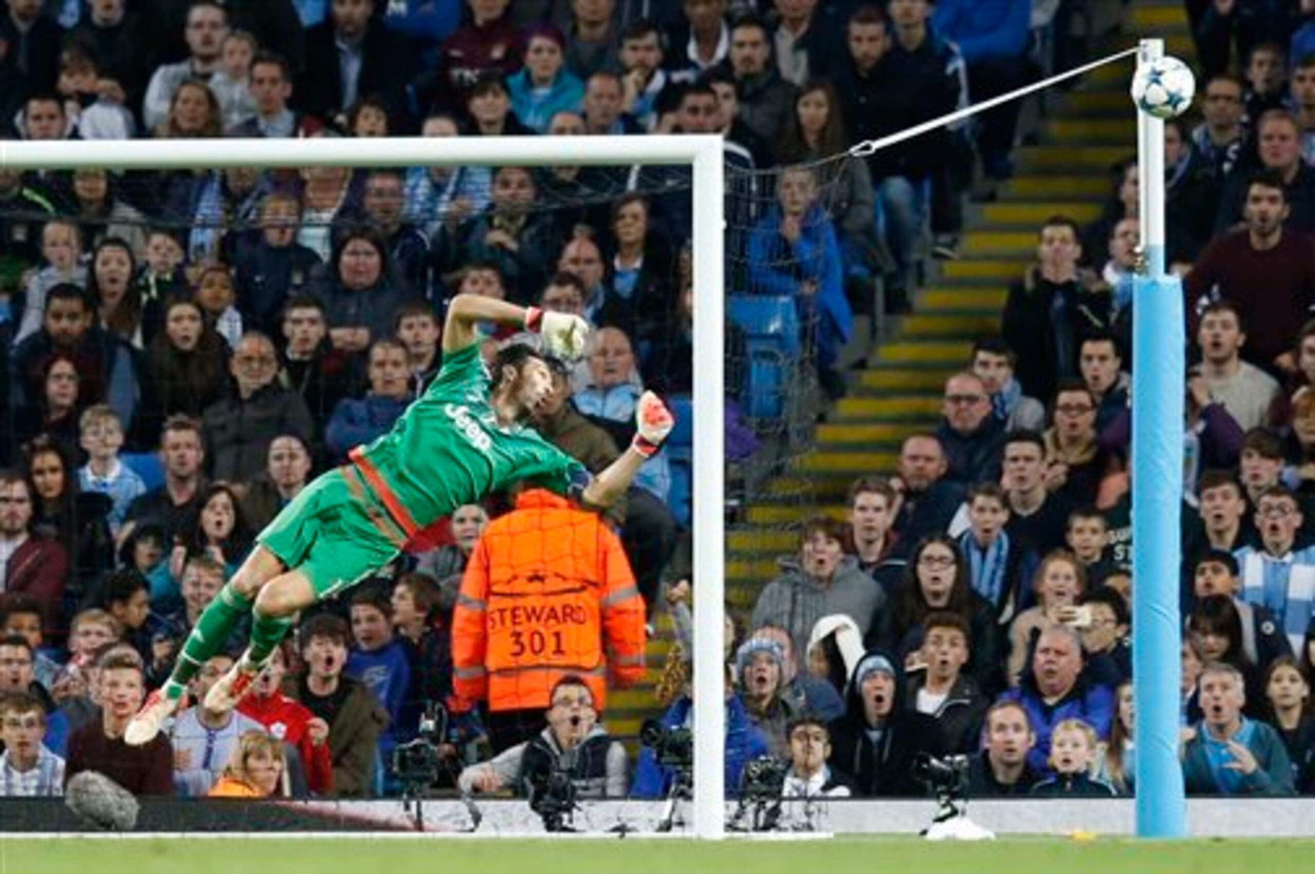 Gianluigi Buffon was in fine form for Juventus.