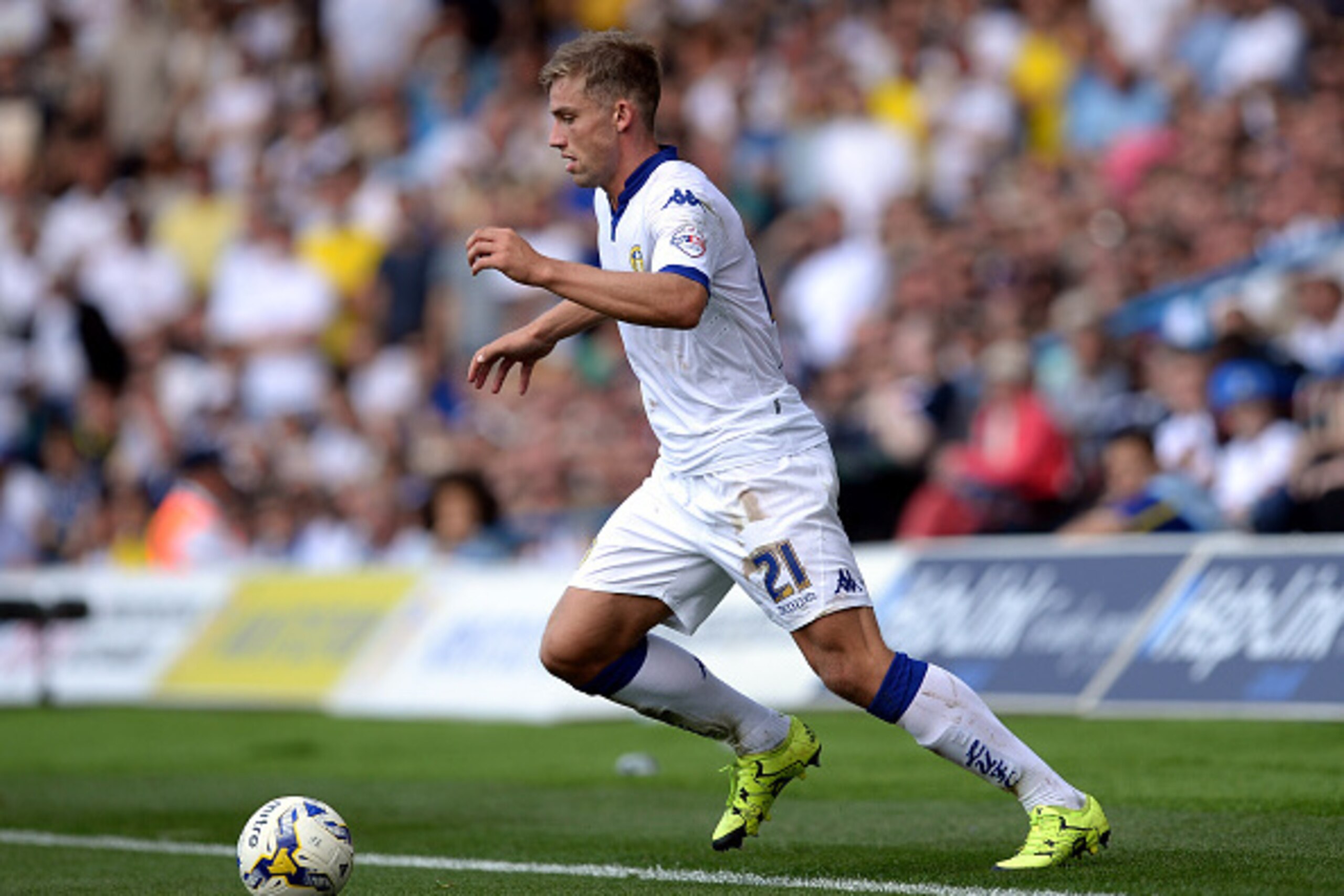 LEEDS, ENGLAND - AUGUST 08: Charlie Taylor of Leeds United during the Sky Bet Championship match between Leeds United and Burnley at Elland Road on August 8, 2015 in Leeds, England. (Photo by Nigel Roddis/Getty Images) LEEDS, ENGLAND - AUGUST 08: Charlie Taylor of Leeds United during the Sky Bet Championship match between Leeds United and Burnley at Elland Road on August 8, 2015 in Leeds, England. (Photo by Nigel Roddis/Getty Images)