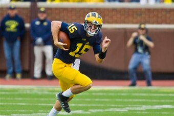 Michigan quarterback Jake Rudock.