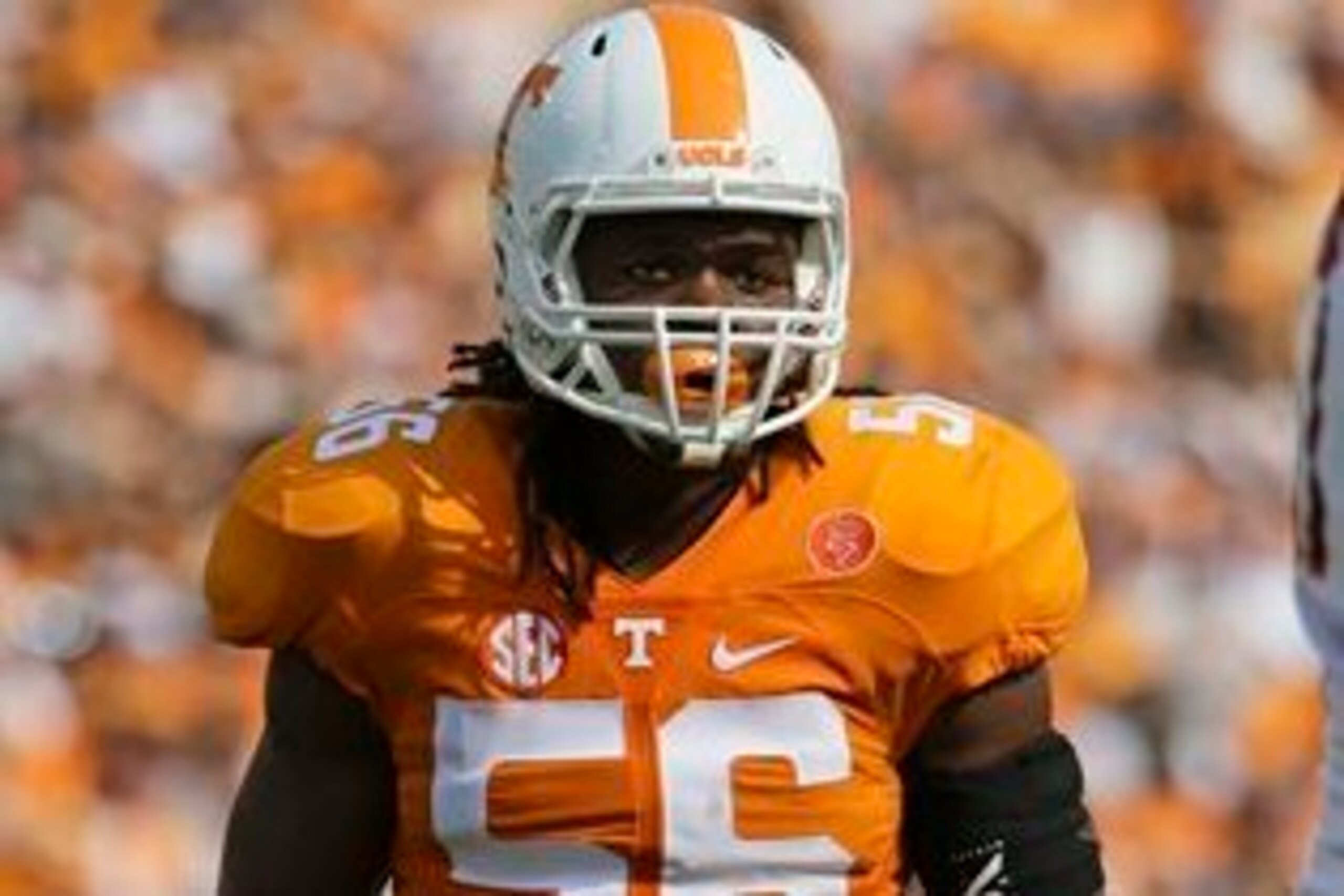 Tennessee DE/LB Curt Maggitt Tennessee DE/LB Curt Maggitt