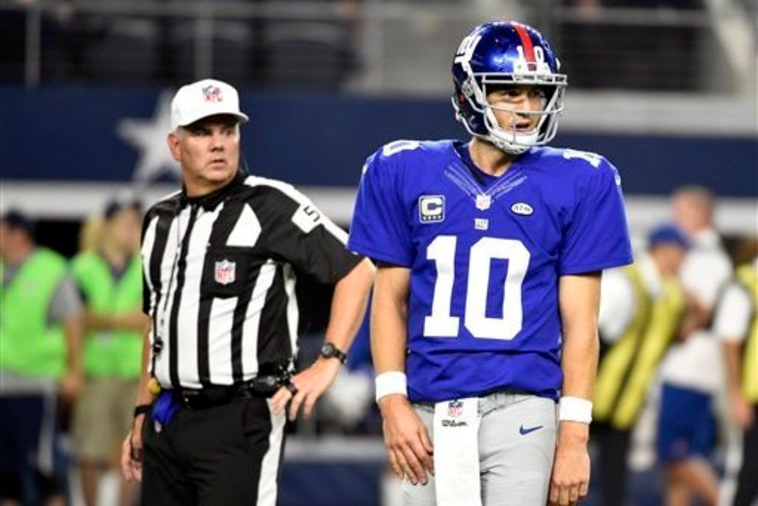 Week 1 was not Eli Manning's finest hour. Week 1 was not Eli Manning's finest hour.