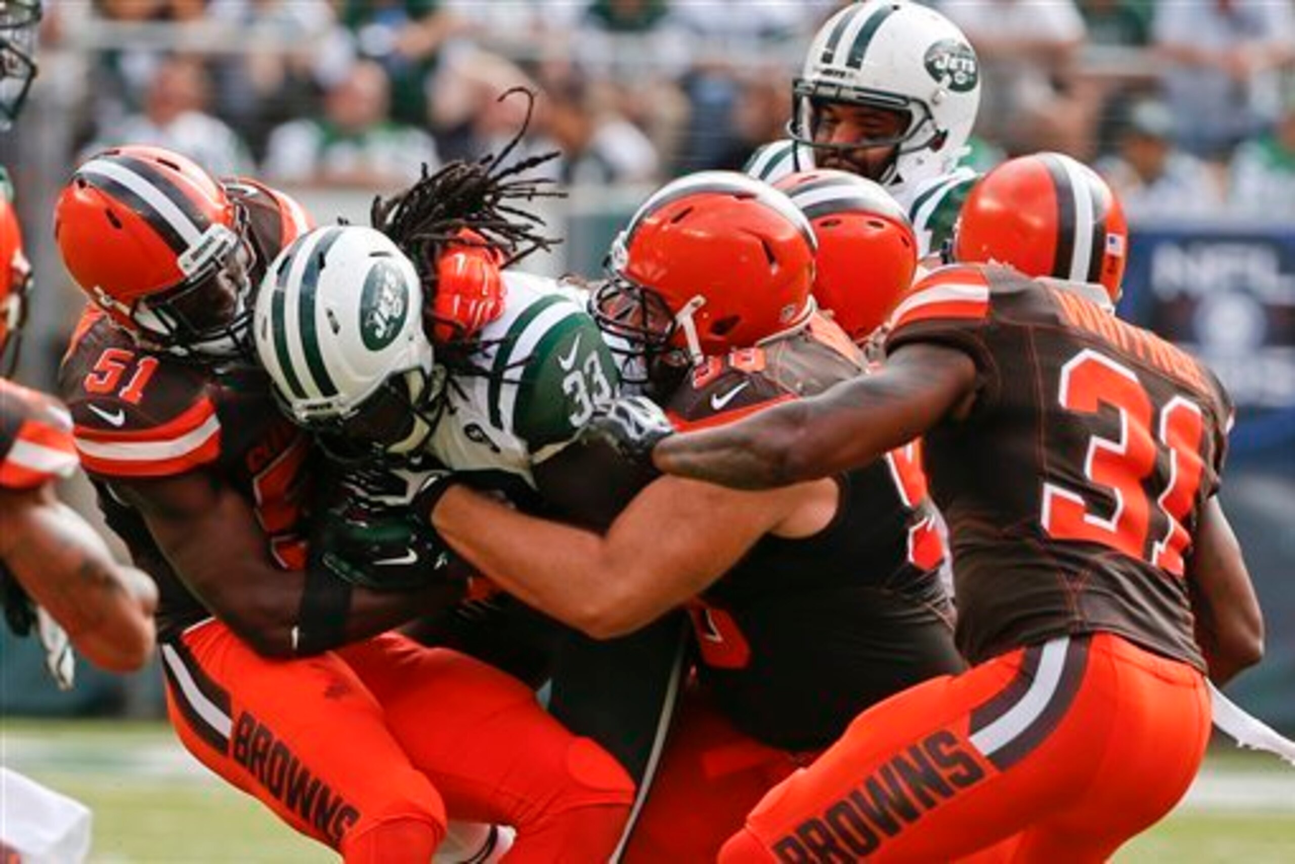 The Browns defense is better than it showed against the Jets Sunday. The Browns defense is better than it showed against the Jets Sunday.