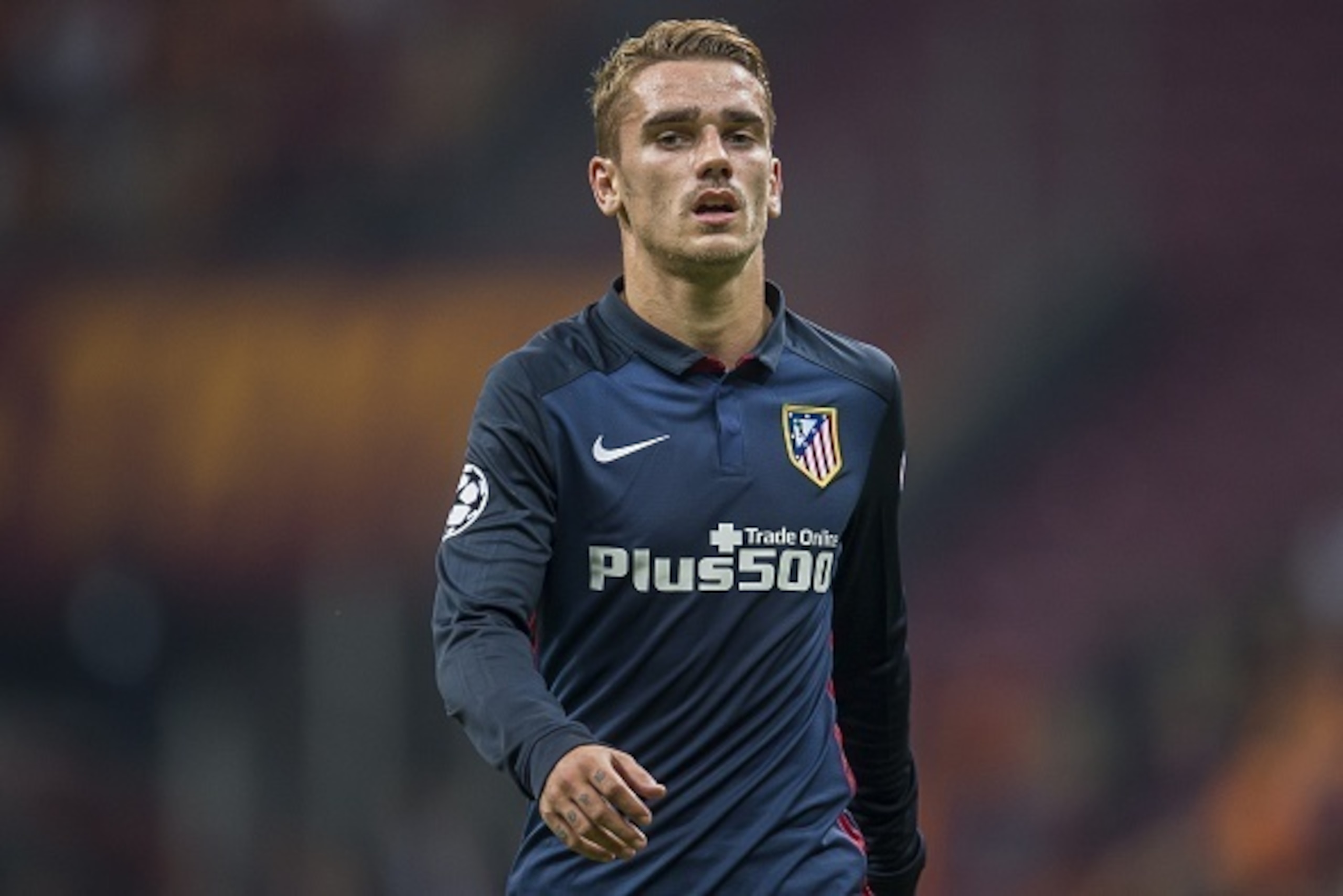 Antoine Griezmann of Atletico Madrid during the UEFA Youth League match between Galatasaray and Atletico Madrid on September 15, 2015 at Istanbul, Turkey.(Photo by VI Images via Getty Images)