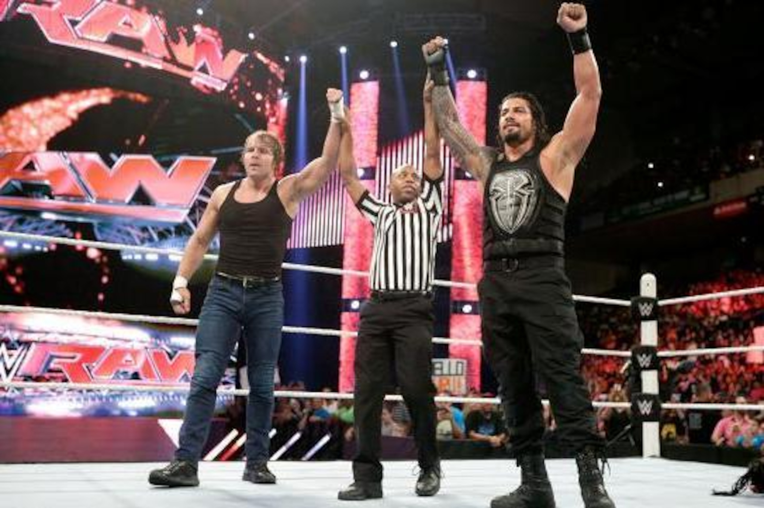 Dean Ambrose and Roman Reigns