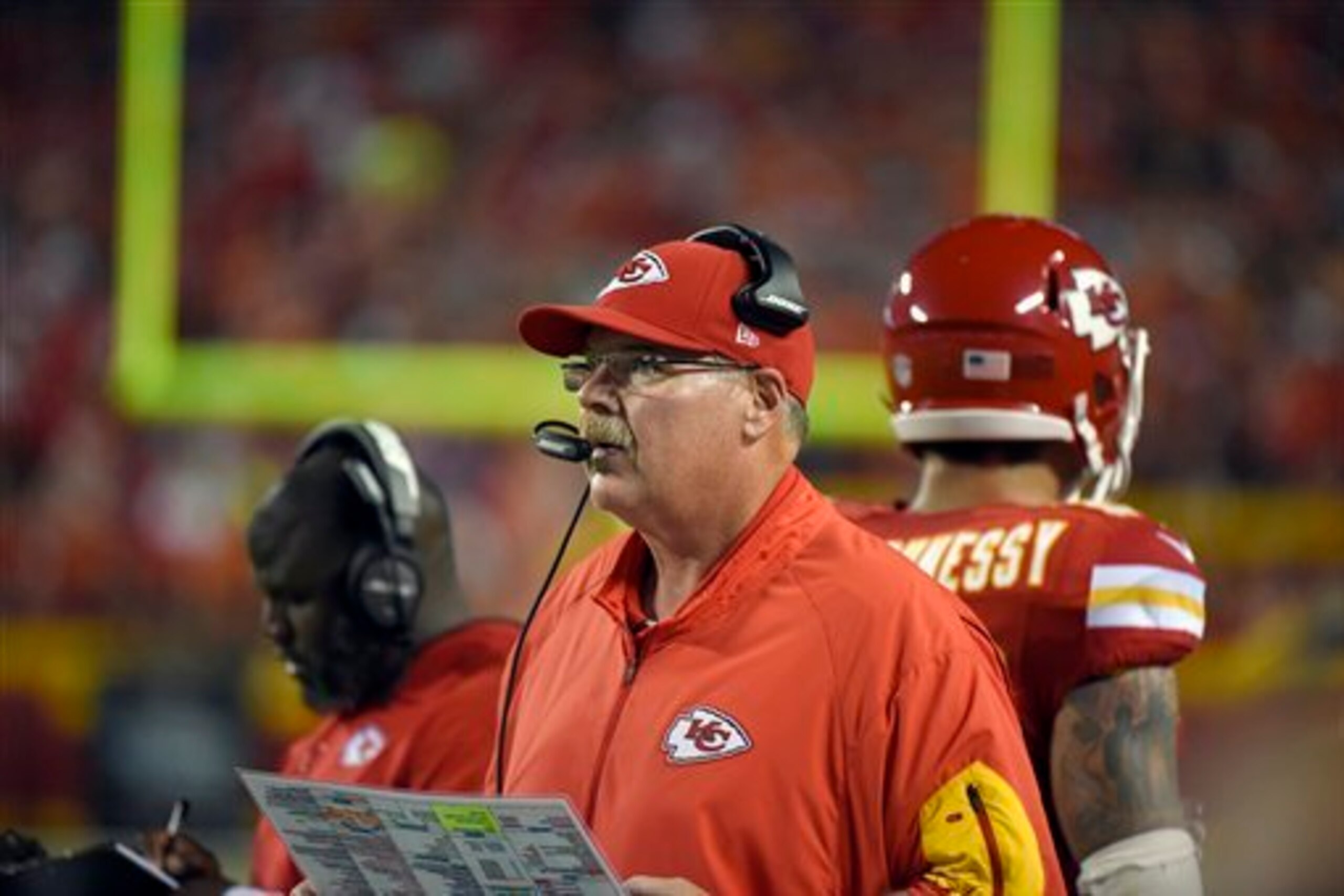 Head coach Andy Reid had some bizarre calls that ended up costing the Chiefs.