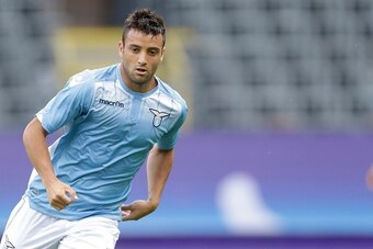 Felipe Anderson of SS Lazio Roma during the pre-season friendly match between RSC Anderlecht and SS Lazio Roma on July 19, 2015 at the Constant Vanden Stock stadium in Brussels, Belgium.(Photo by VI Images via Getty Images)