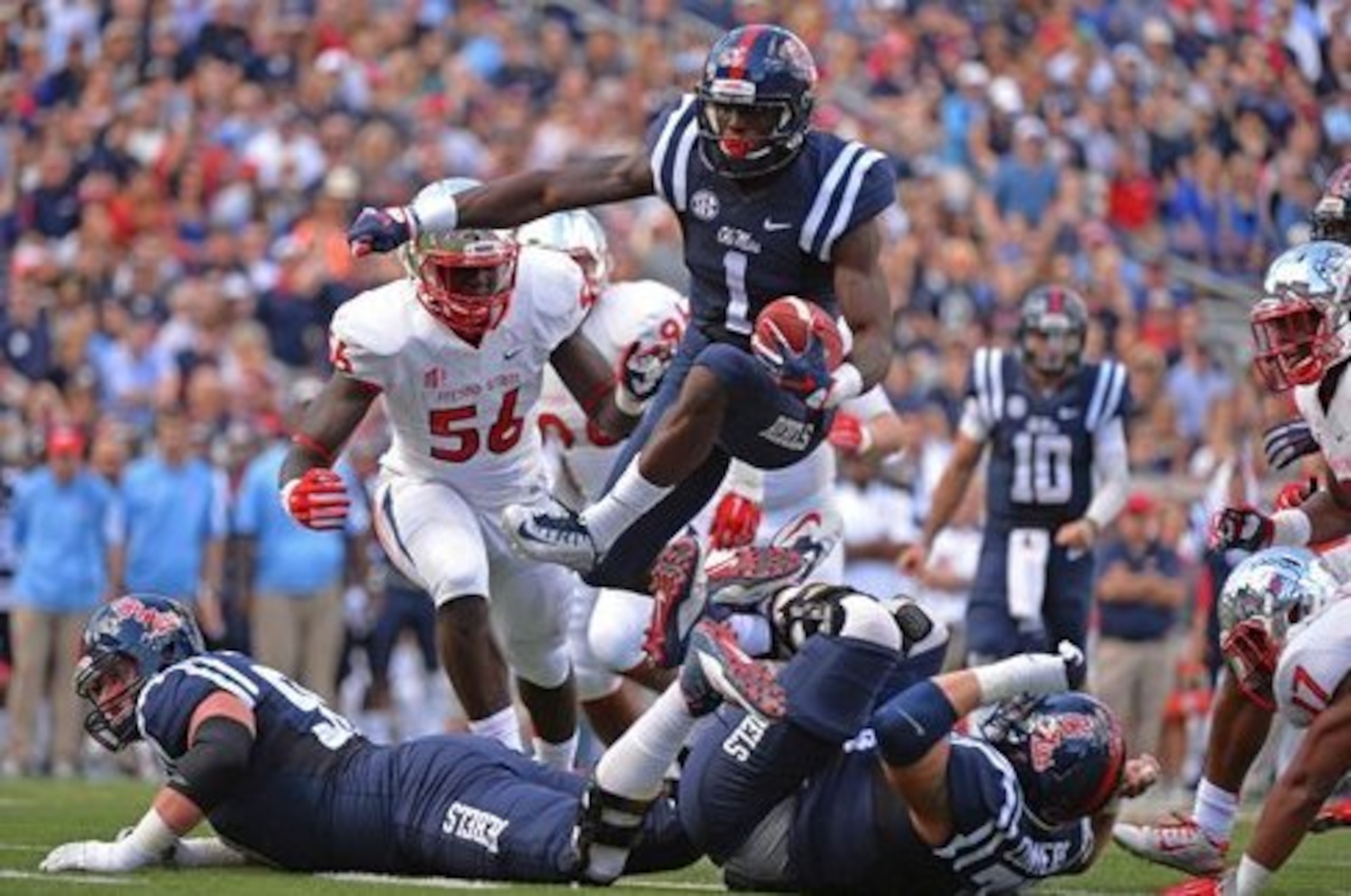 Ole Miss fans are very excited to have wide receiver Laquon Treadwell back this season.