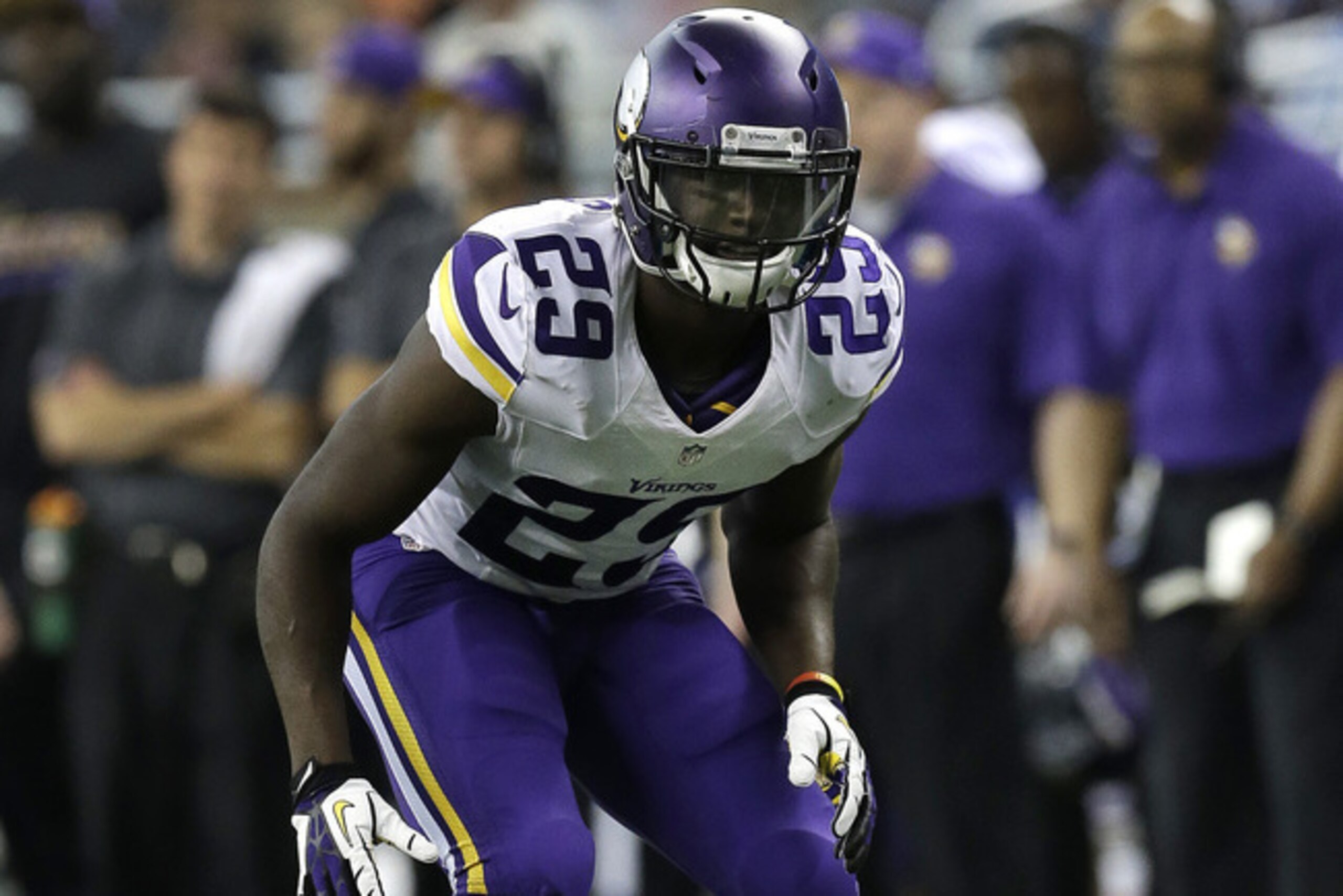Cornerback Xavier Rhodes will play a key role for the Vikings in Week 2.
