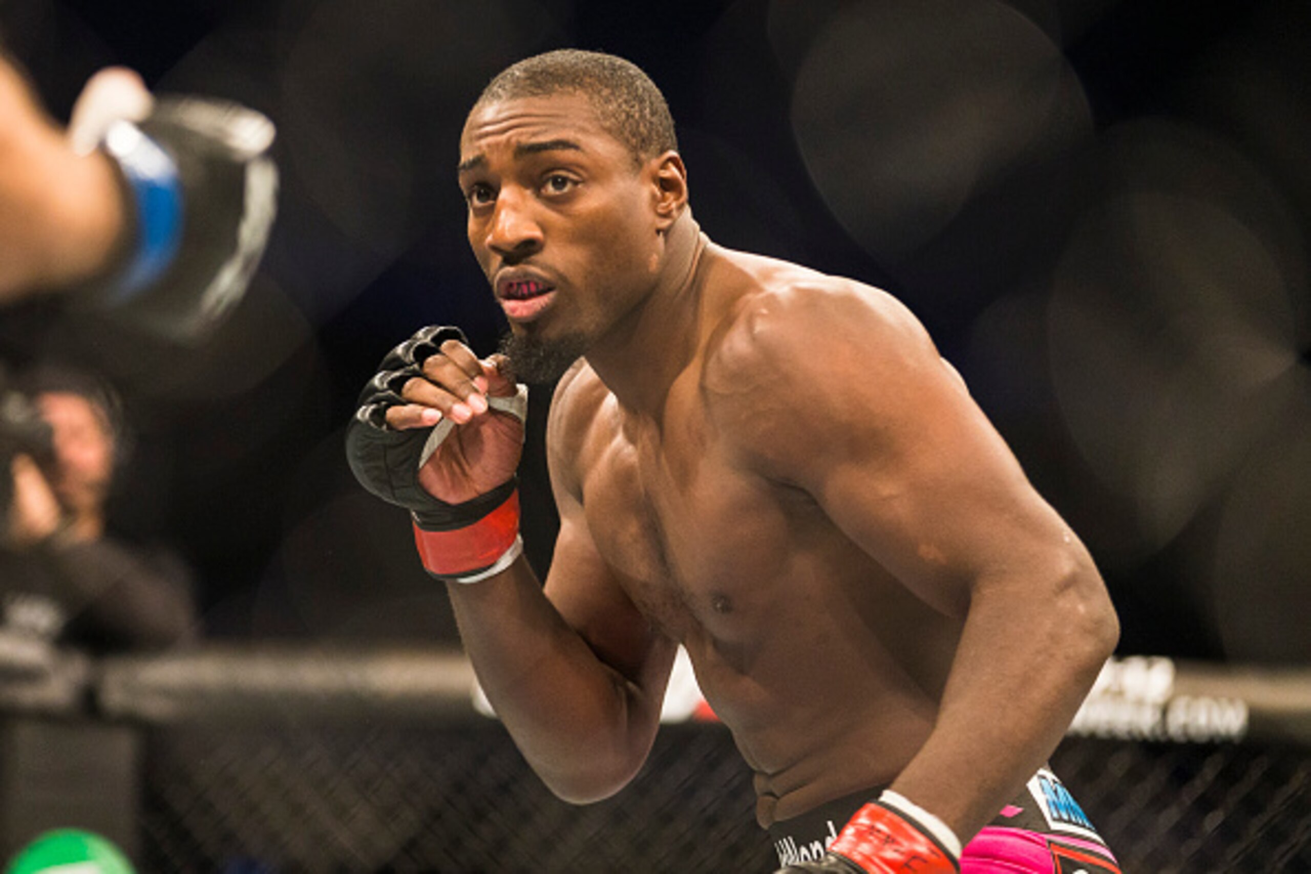 STOCKHOLM, SWEDEN - JANUARY 24: Phil Davis of the United States during the UFC Fight Night event at Tele2 Arena on January 24, 2015 in Stockholm, Sweden. (Photo by Michael Campanella/Zuffa LLC/Zuffa LLC via Getty Images)
