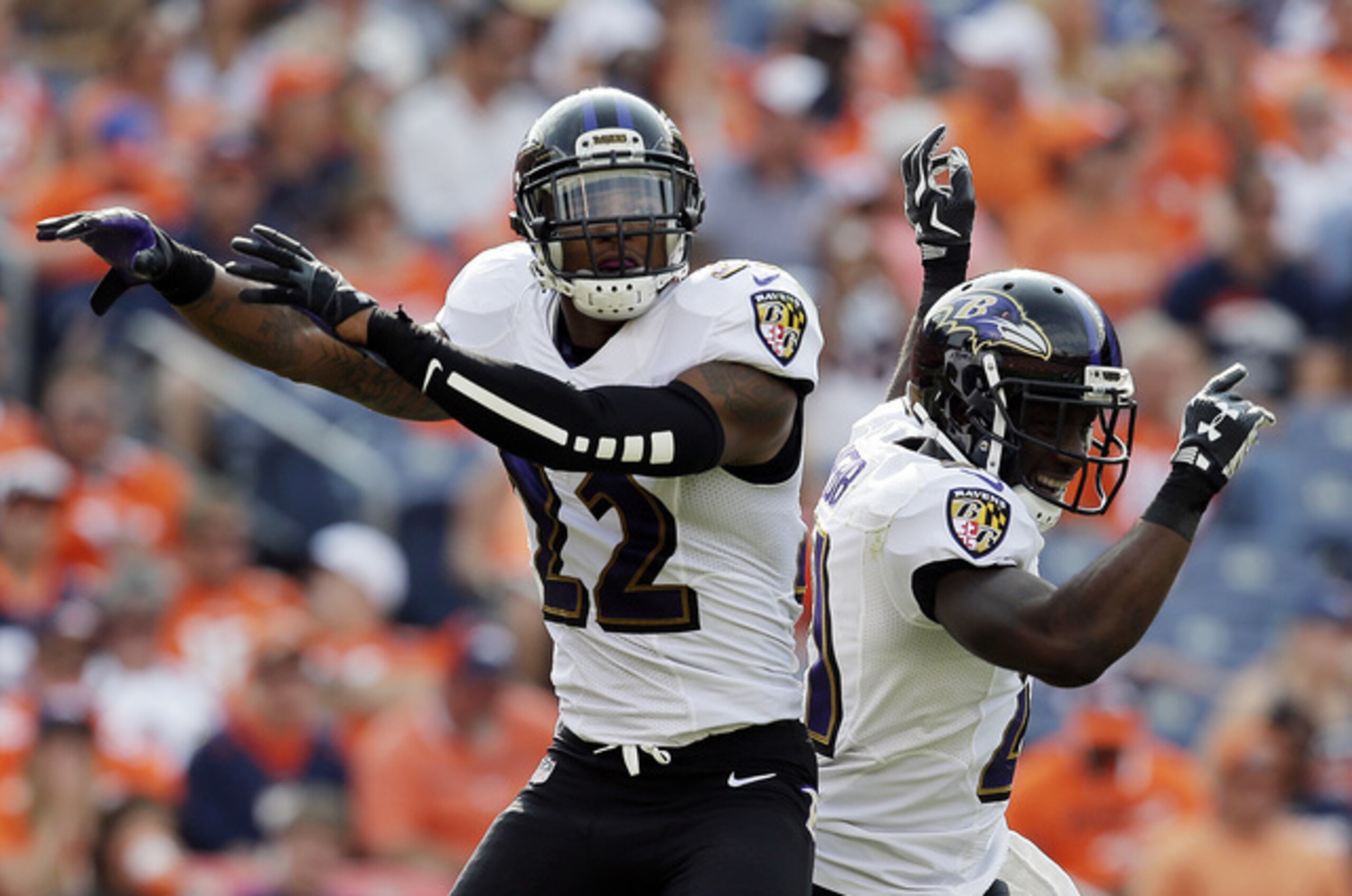 The Ravens held the Denver Broncos without an offensive touchdown in Week 1. Short Terrell Suggs, what can they do against the Raiders Sunday?