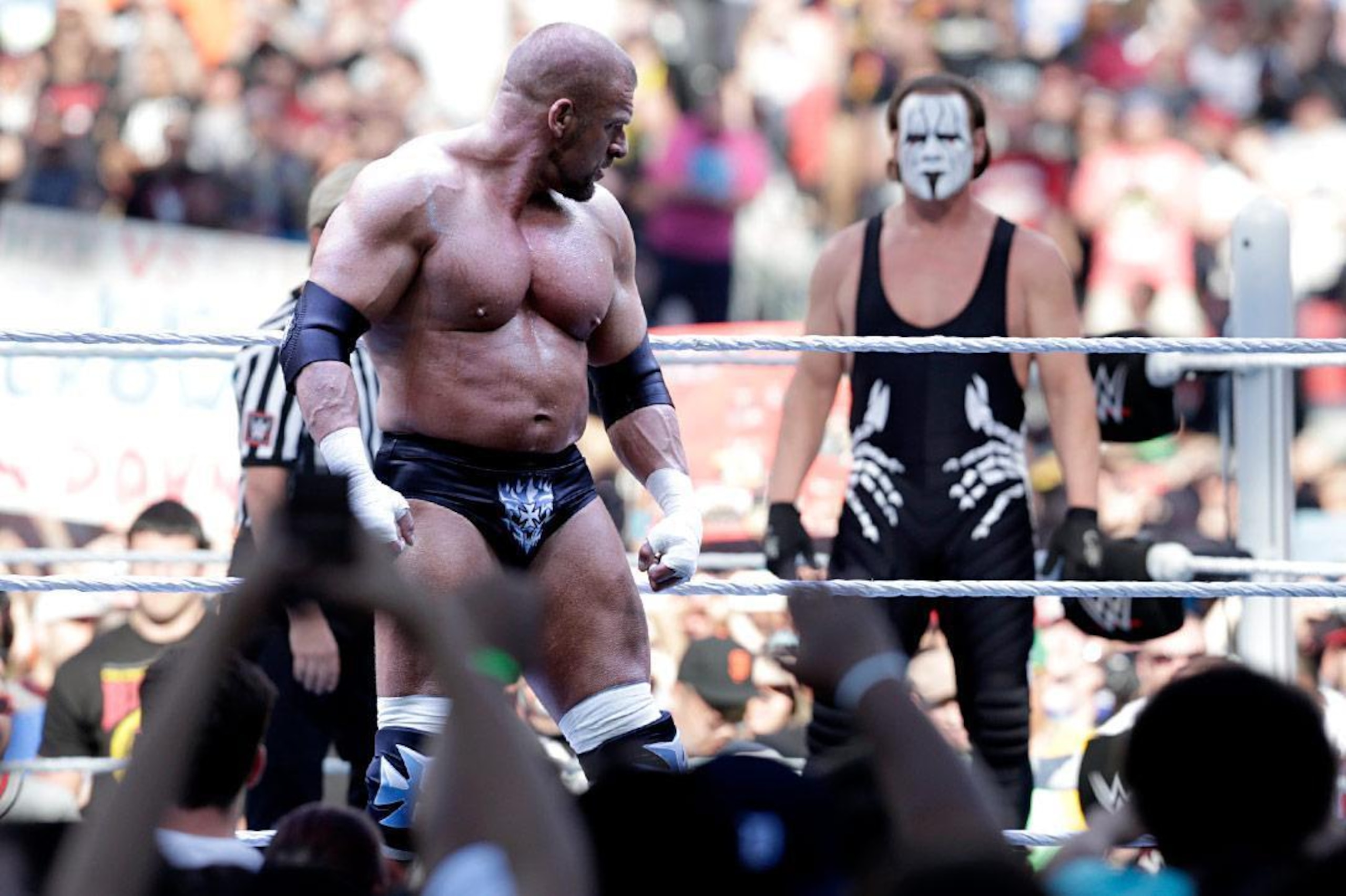 Triple H vs. Sting at Mania