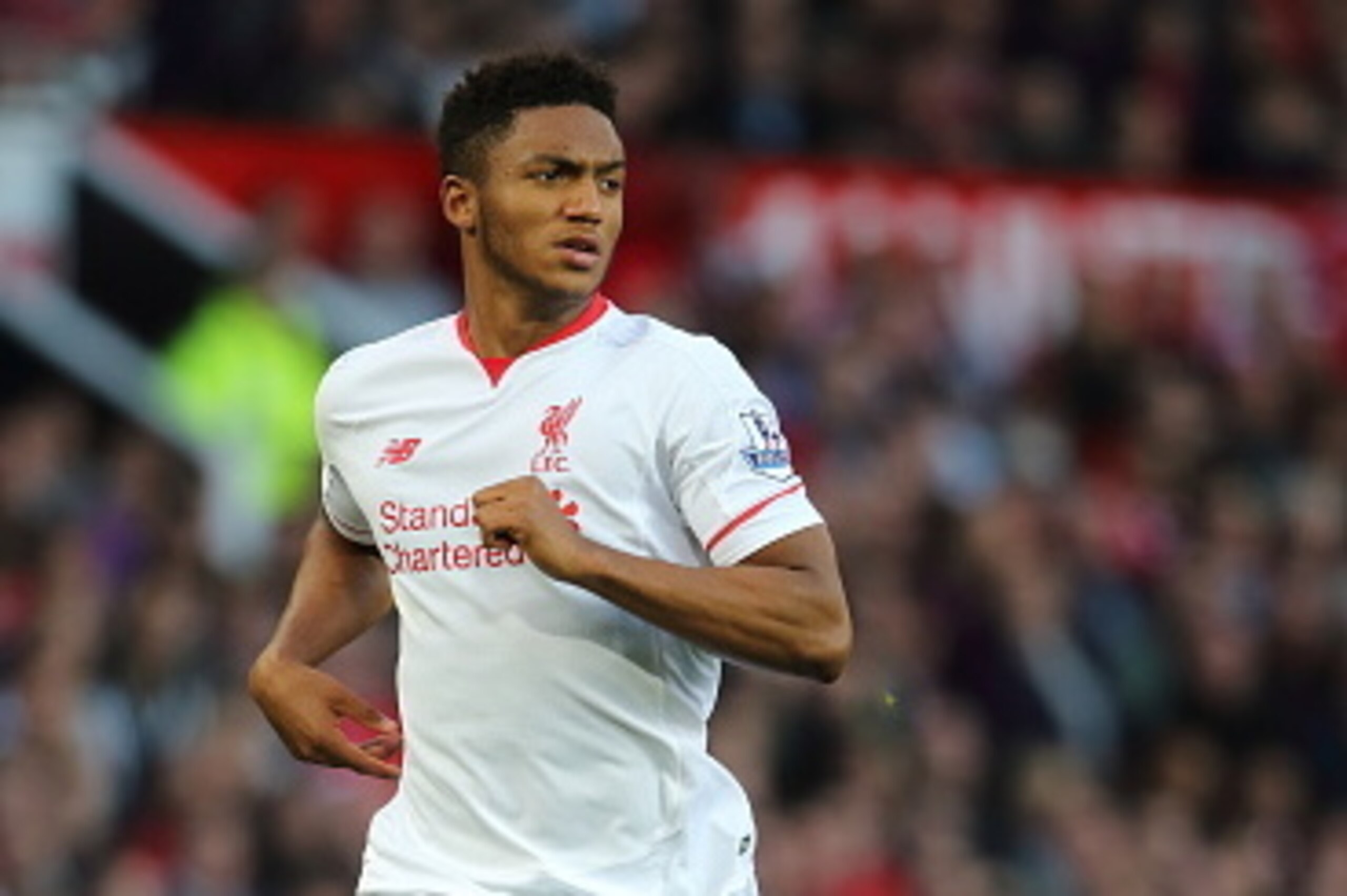 MANCHESTER, ENGLAND - SEPTEMBER 12:  Joe Gomez of Liverpool during the Barclays Premier League match between Manchester United and Liverpool on September 12, 2015 in Manchester, United Kingdom.  (Photo by Matthew Ashton - AMA/Getty Images)