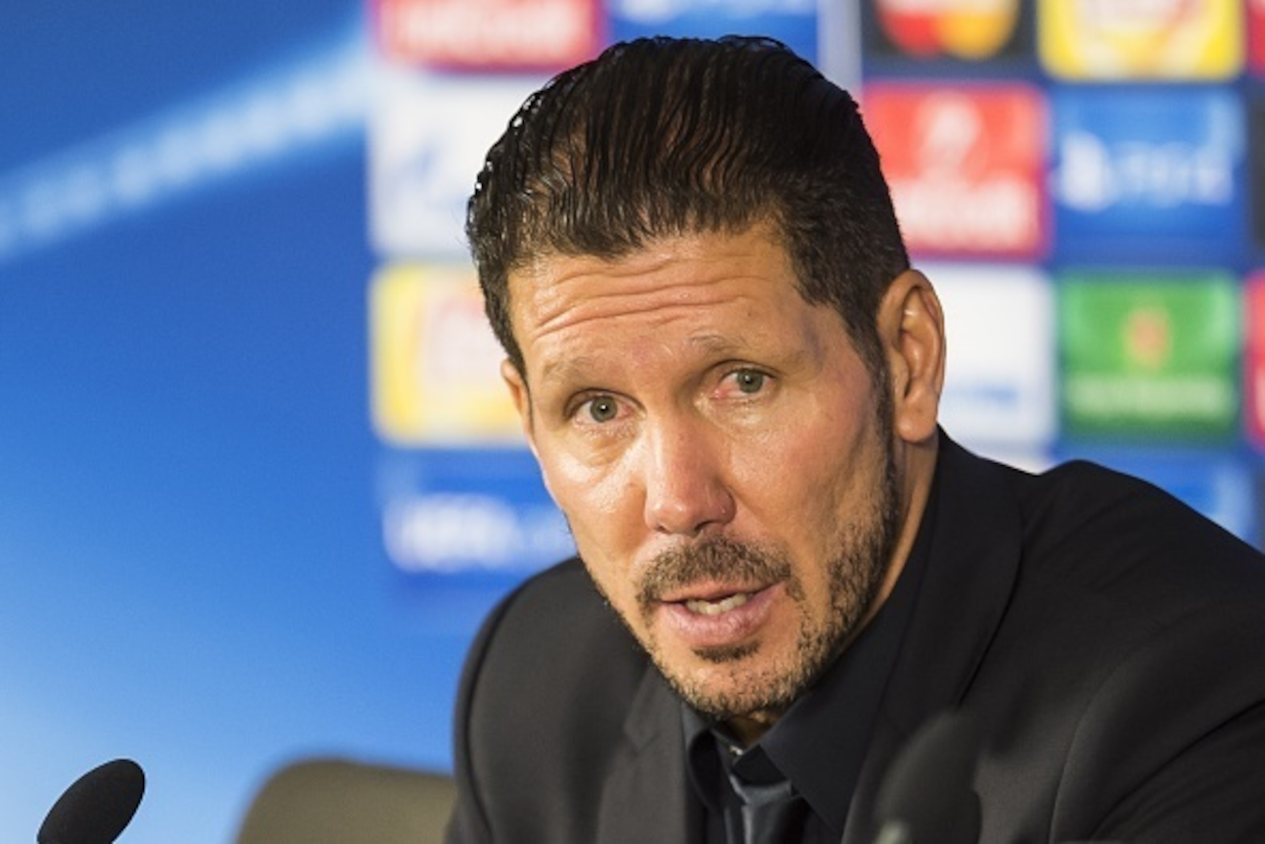 coach Diego Simeone of Atletico Madrid during the UEFA Youth League match between Galatasaray and Atletico Madrid on September 15, 2015 at Istanbul, Turkey.(Photo by VI Images via Getty Images)