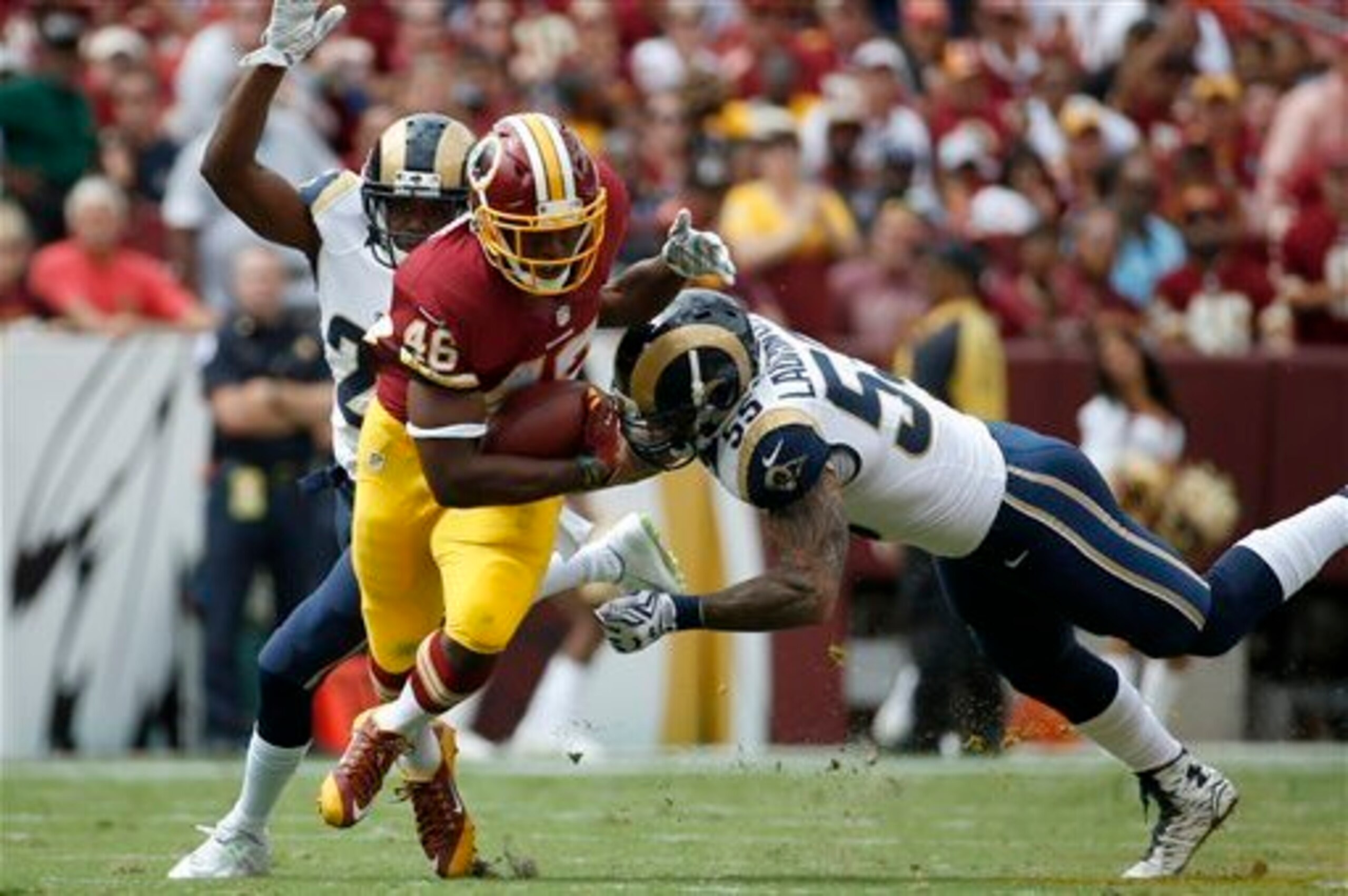 Morris and Jones have been wearing out defenses.