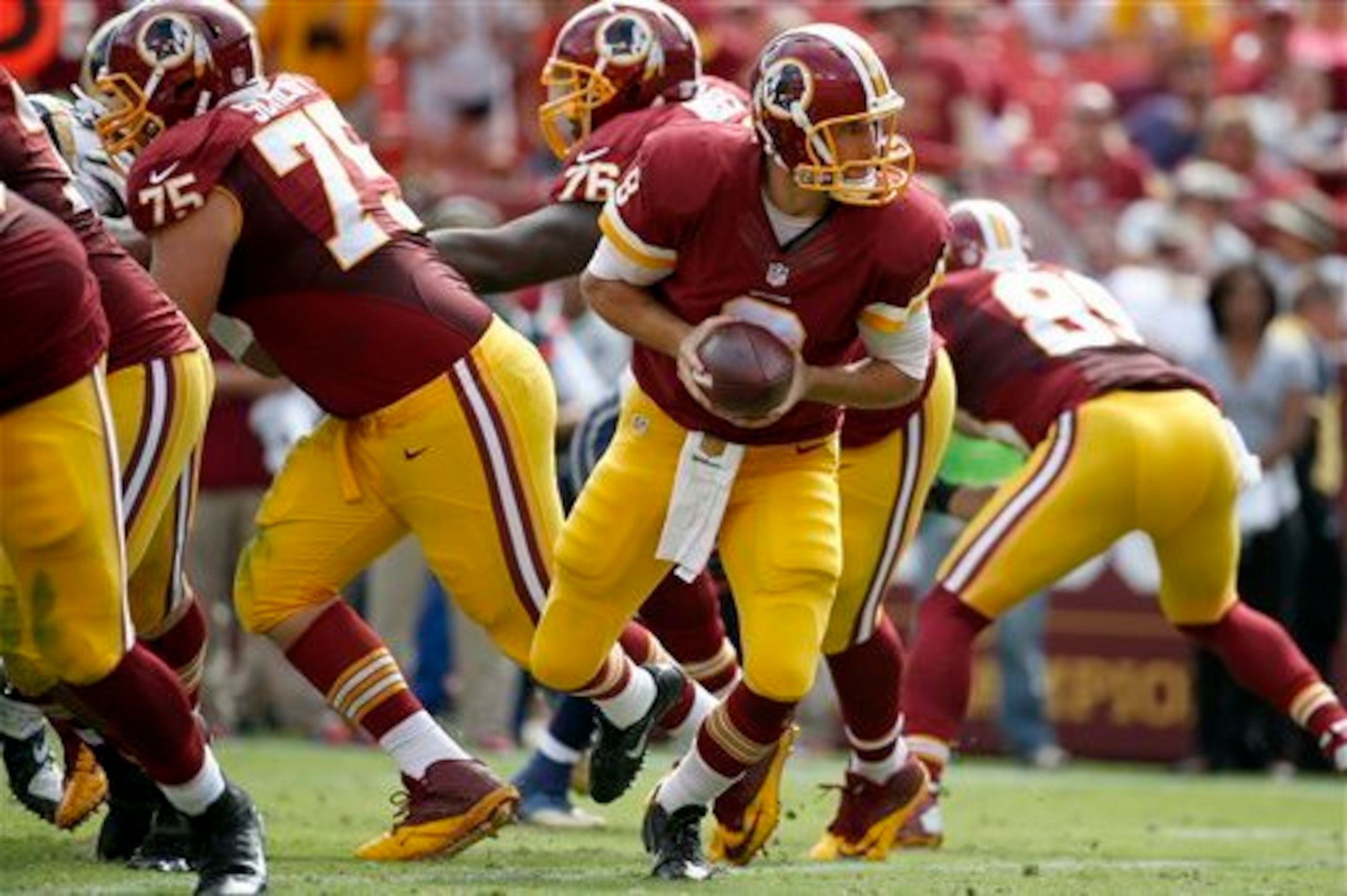 The run is making Cousins a smarter, more poised quarterback.