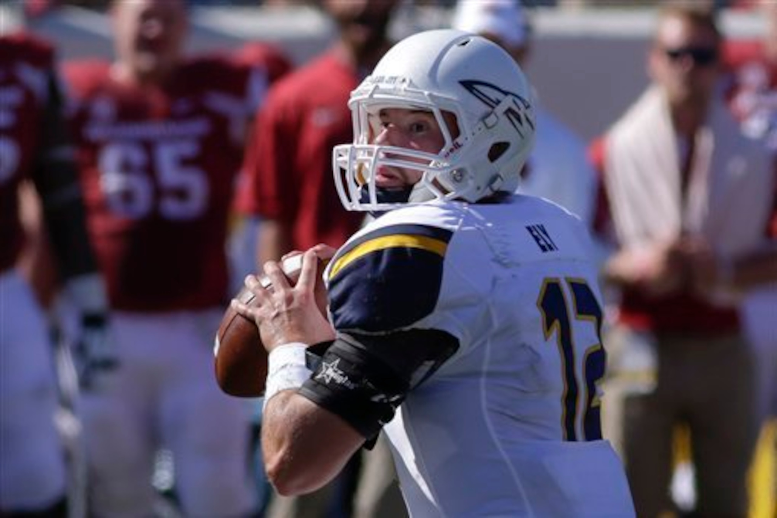Quarterback Phillip Ely and Toledo won't be pushed around.