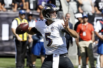 Joe Flacco will need to be at his absolute best Sunday to help the Ravens avoid an 0-3 start.