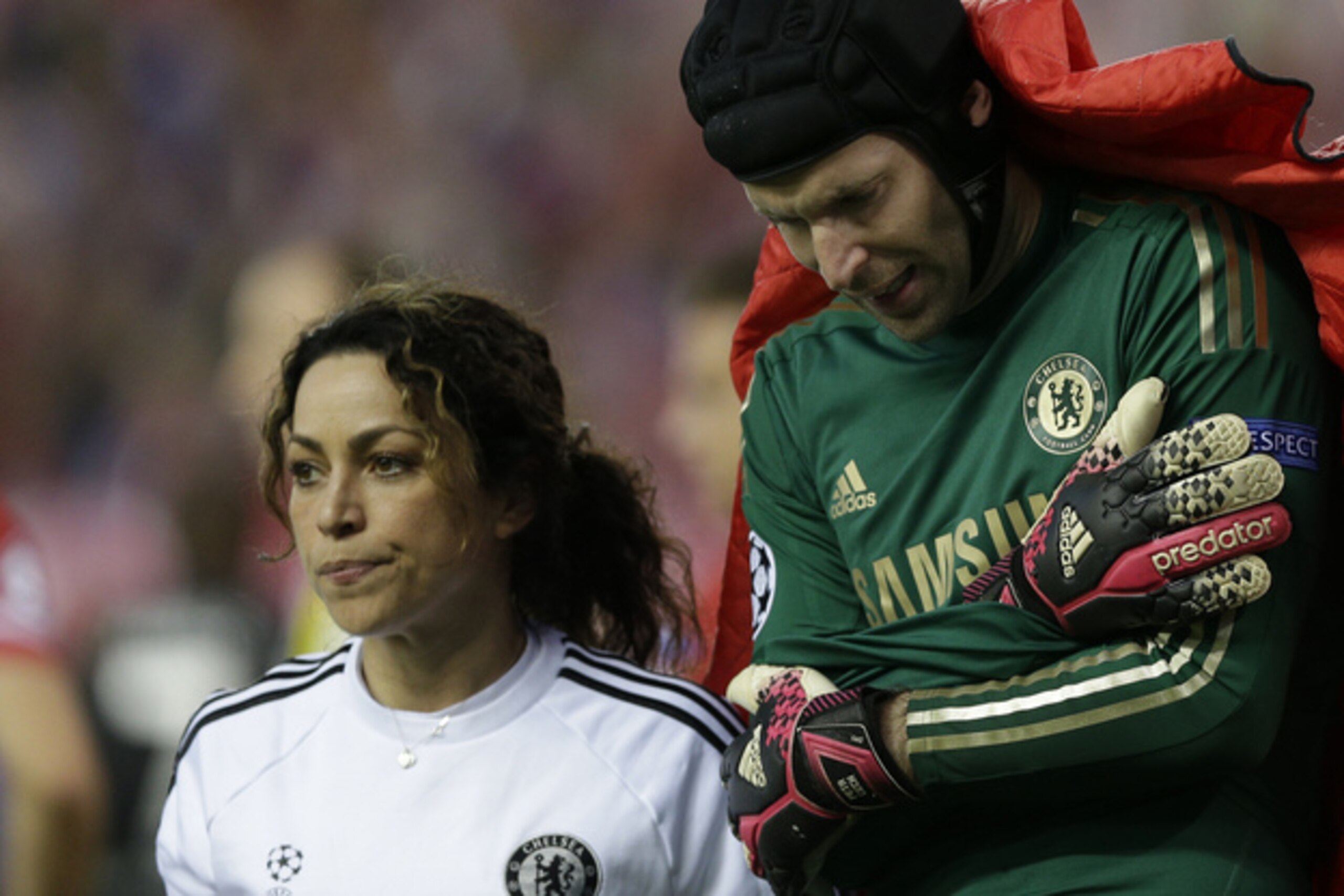 Carneiro and Petr Cech