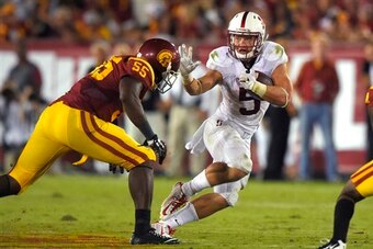 Stanford running back Christian McCaffrey.