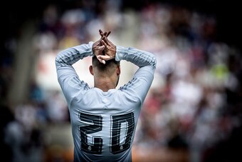 OSLO, NORWAY - August 9: Jese of Real Madrid reacts during  Pre-season Friendly  match between Vaalerenga and Real Madrid at Ullevaal Stadion on August  9, 2015 in Oslo, Norway.  (Photo by Trond Tandberg/Getty Images)