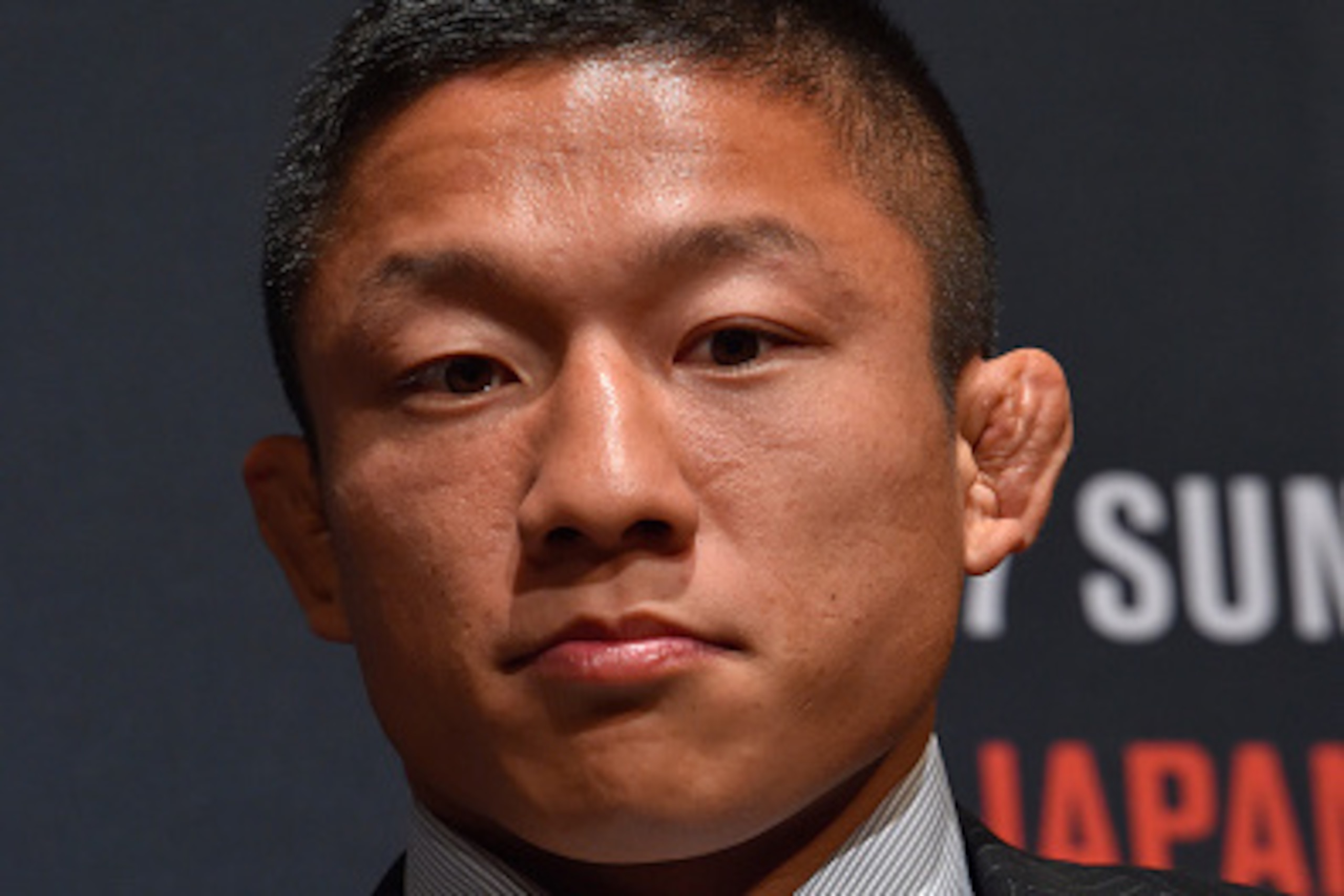 TOKYO, JAPAN - JULY 02: Kyoji Horiguchi attends the UFC Fight Night Japan 2015 On-Sale Press Conference at the Park Hyatt on July 2, 2015 in Tokyo, Japan.  (Photo by Koki Nagahama /Zuffa LLC/Zuffa LLC)