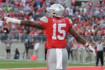 Ezekiel Elliott and Ohio State remain a strong playoff contender.