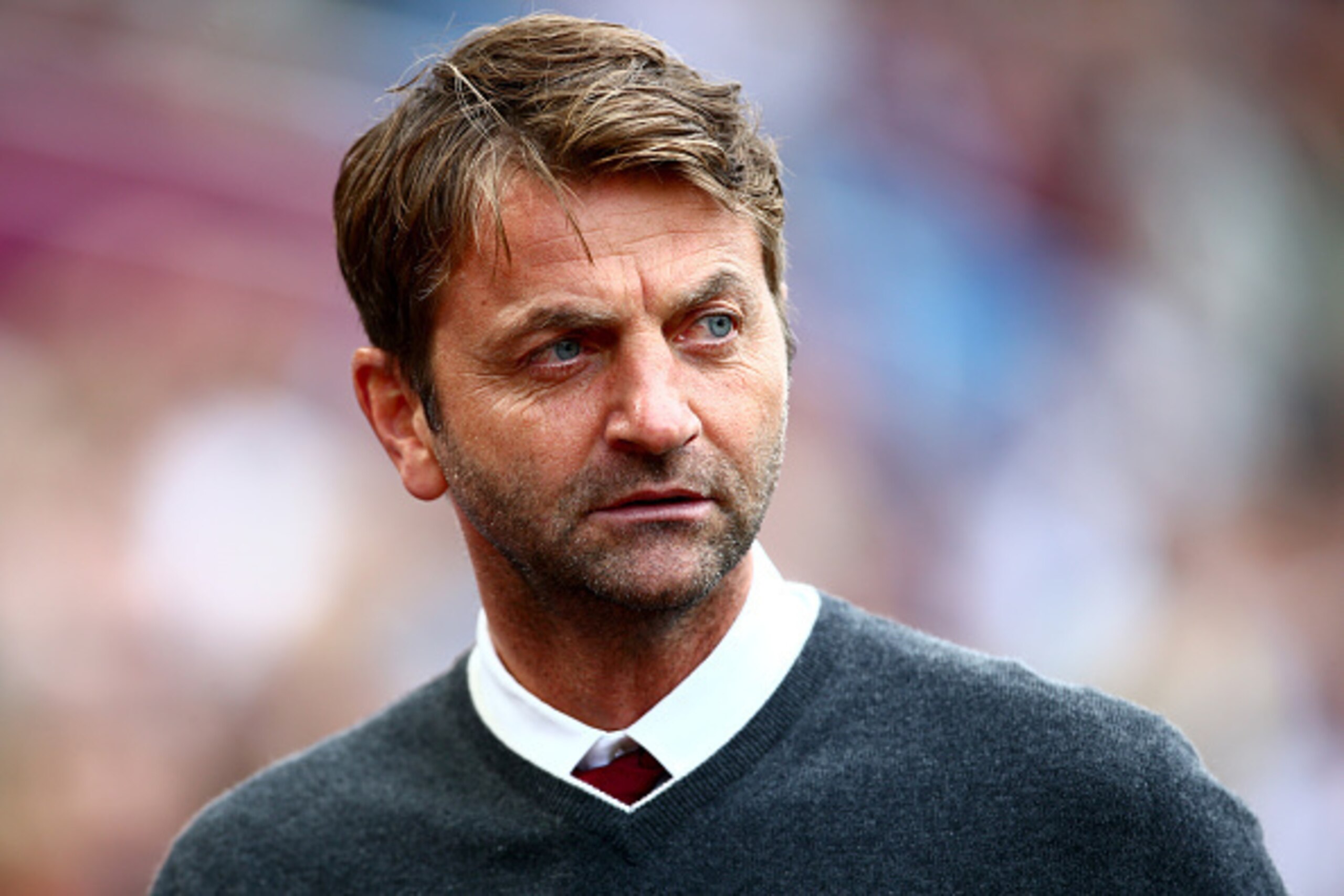 BIRMINGHAM, ENGLAND - AUGUST 29:  Tim Sherwood Manager of Aston Villa looks on during the Barclays Premier League match between Aston Villa and Sunderland at Villa Park on August 29, 2015 in Birmingham, England.  (Photo by Jordan Mansfield/Getty Images)