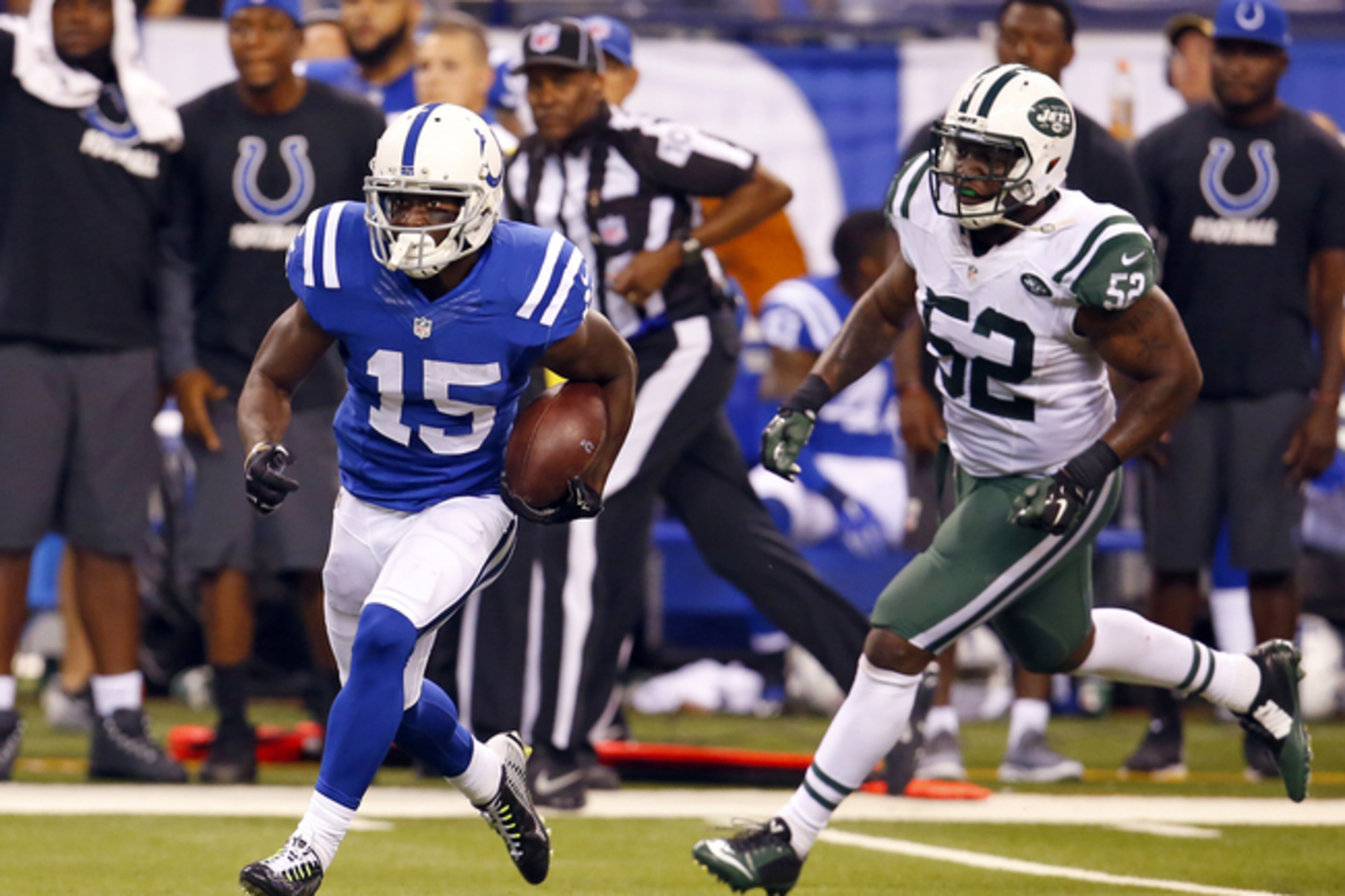 Colts WR Phillip Dorsett (No. 15)