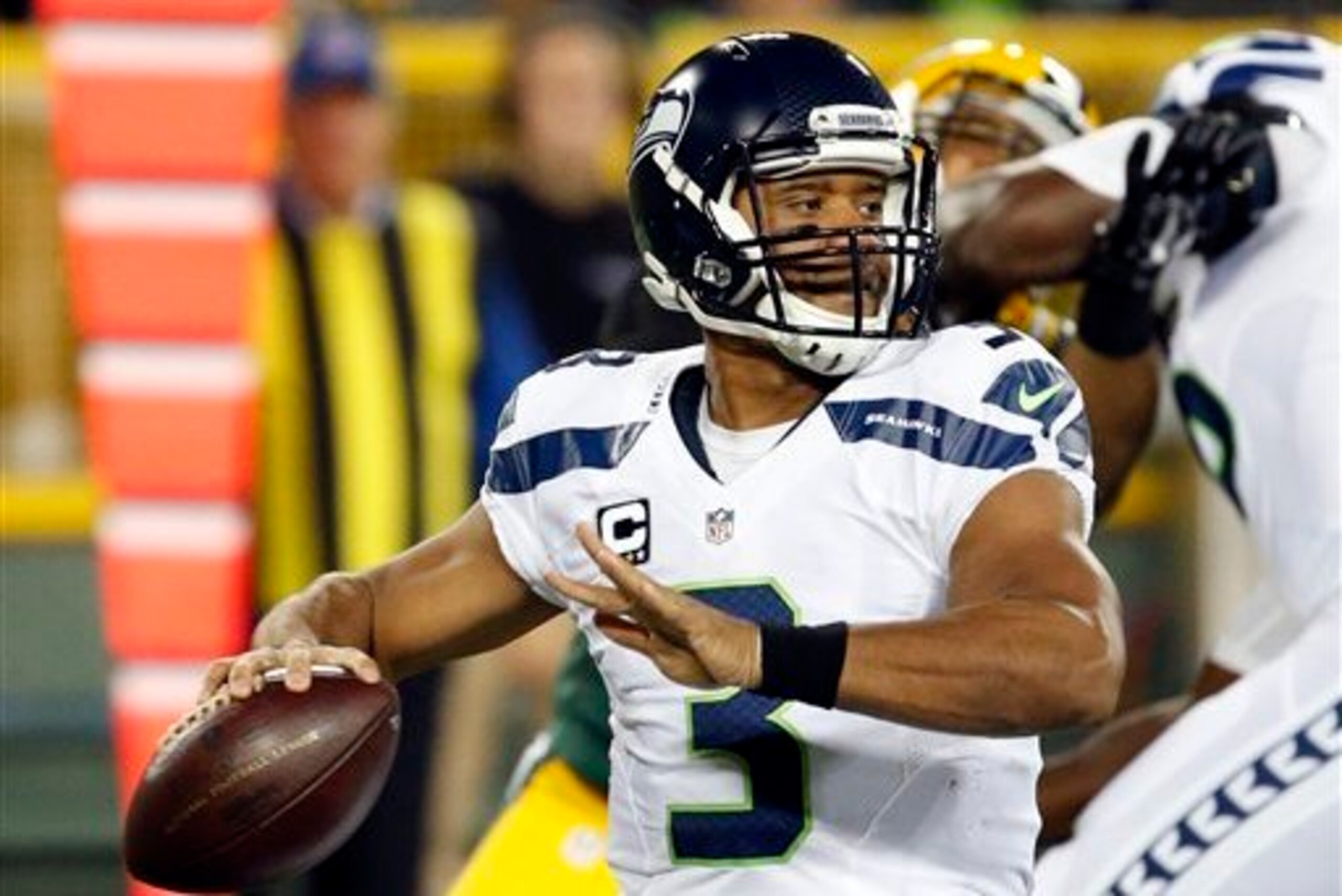 Russell Wilson will be depended on to provide plenty of yards for the Seahawks with Marshawn Lynch's calf concerns.