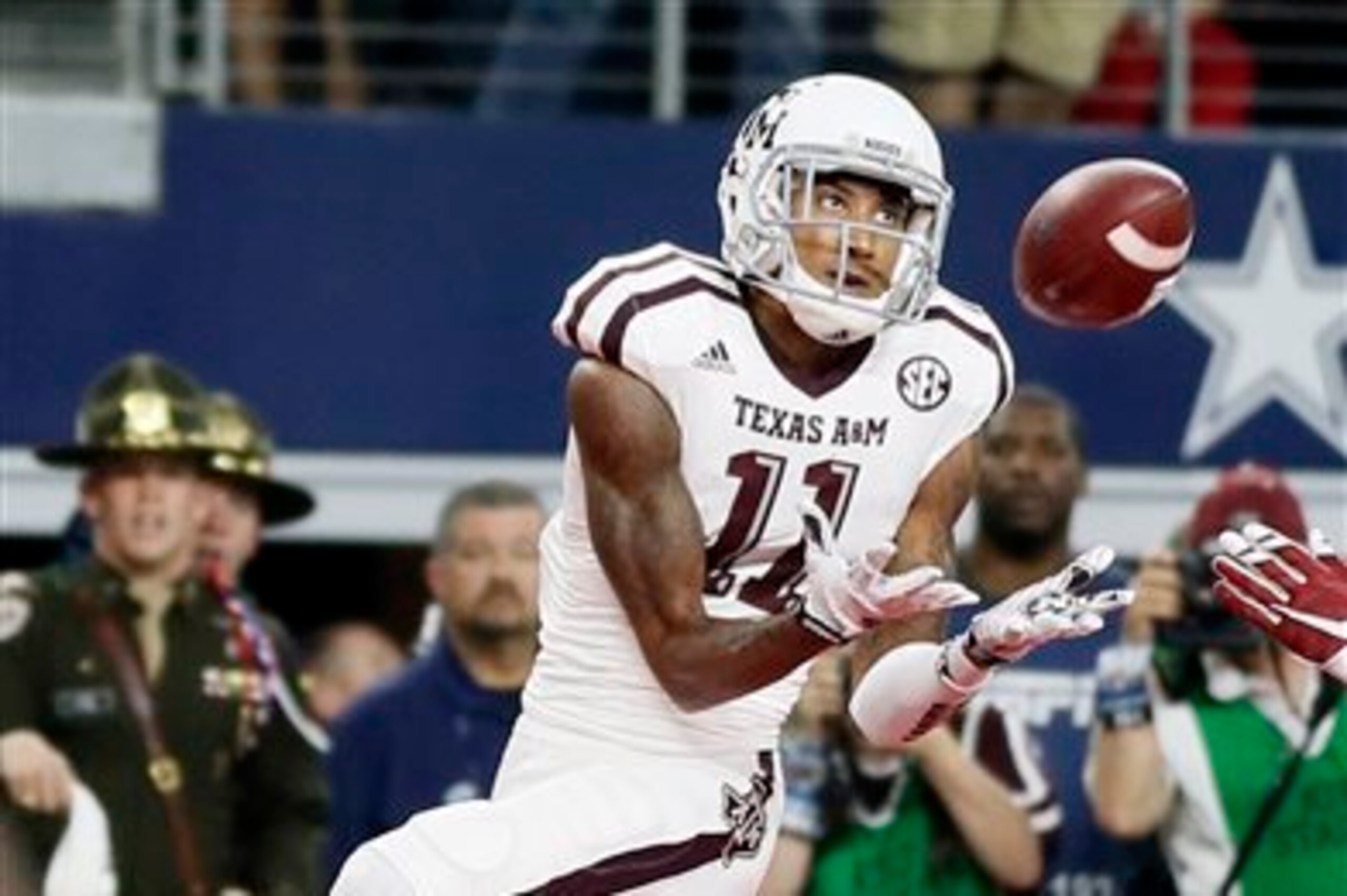 Even though it couldn't get the running game going, Texas A&M made clutch plays on Saturday night.
