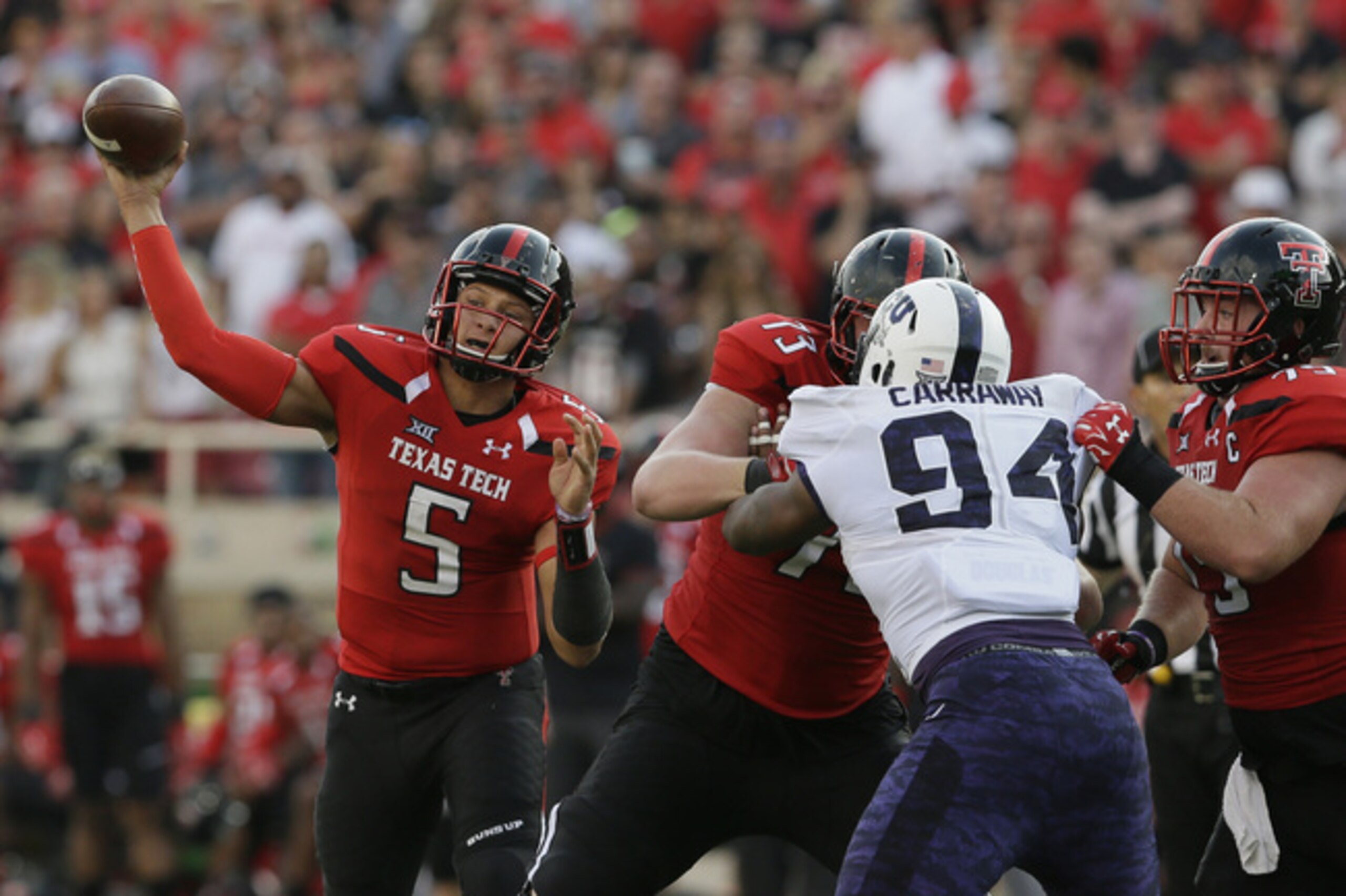 Texas Tech QB Patrick Mahomes