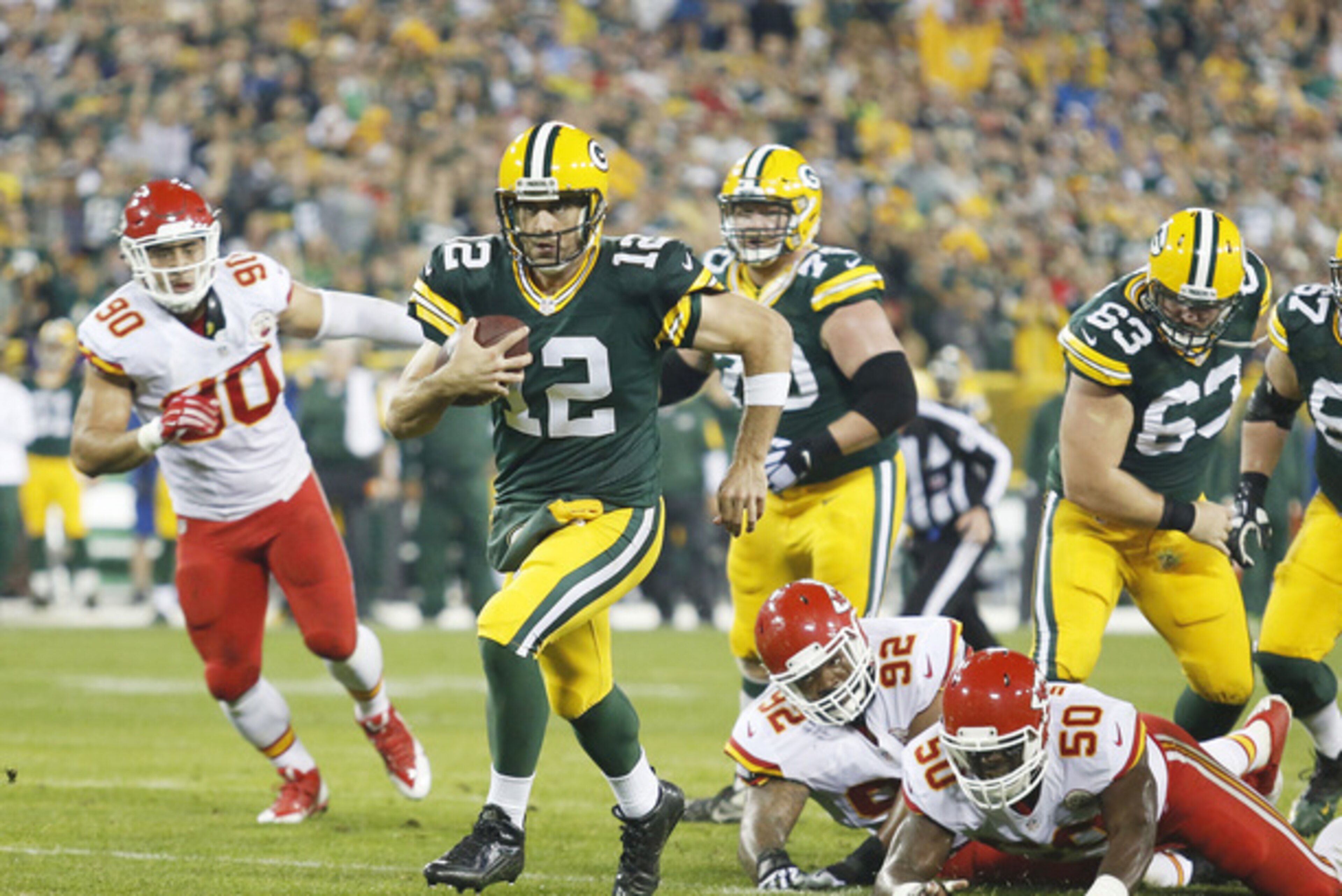 Aaron Rodgers has been unstoppable in Green Bay in recent years.