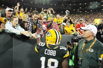 Randall Cobb had a three-touchdown night for the Packers.