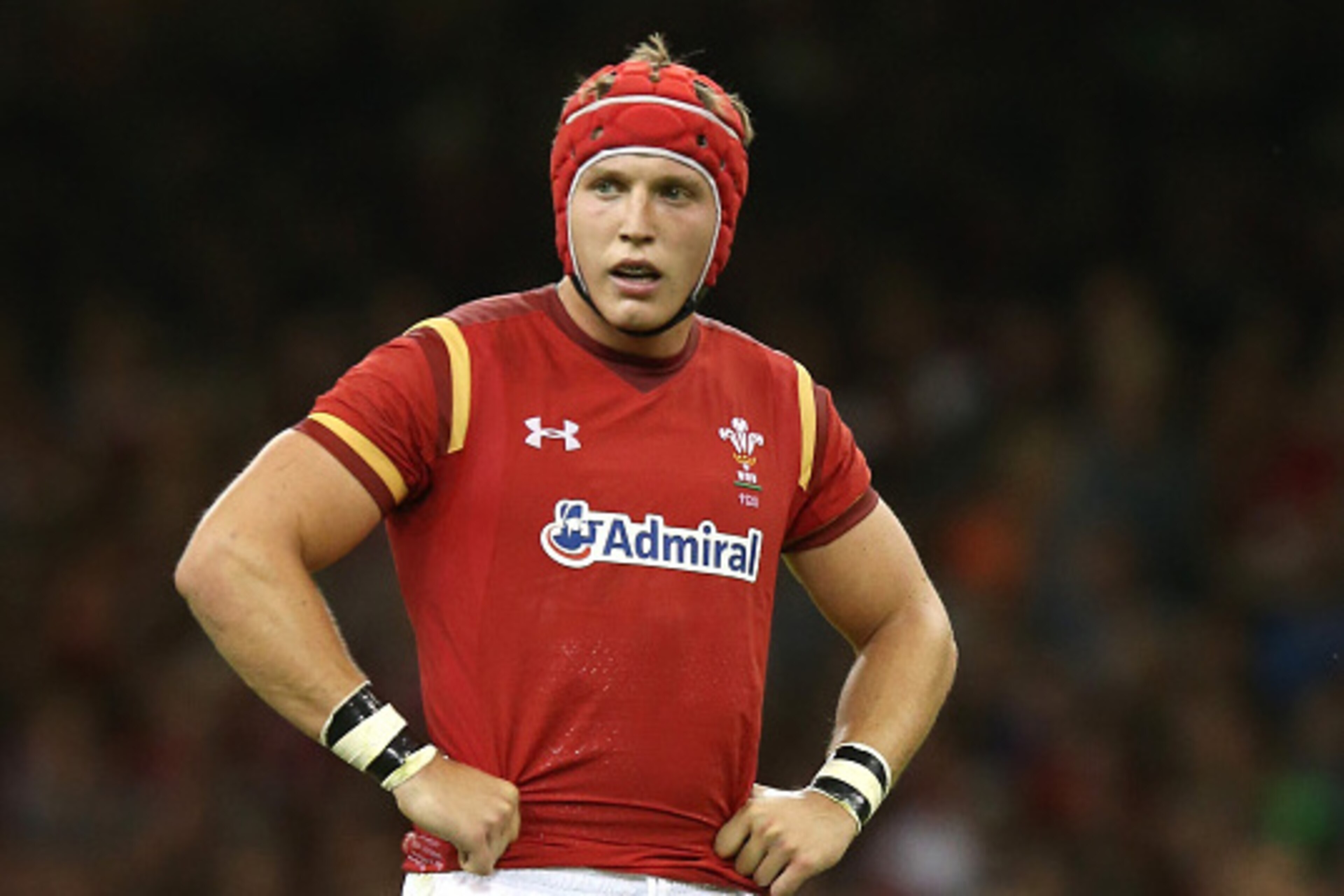 CARDIFF, WALES - AUGUST 08:  Tyler Morgan of Wales looks on during the International match between Wales and Ireland at the Millennium Stadium on August 8, 2015 in Cardiff, Wales.  (Photo by David Rogers/Getty Images)