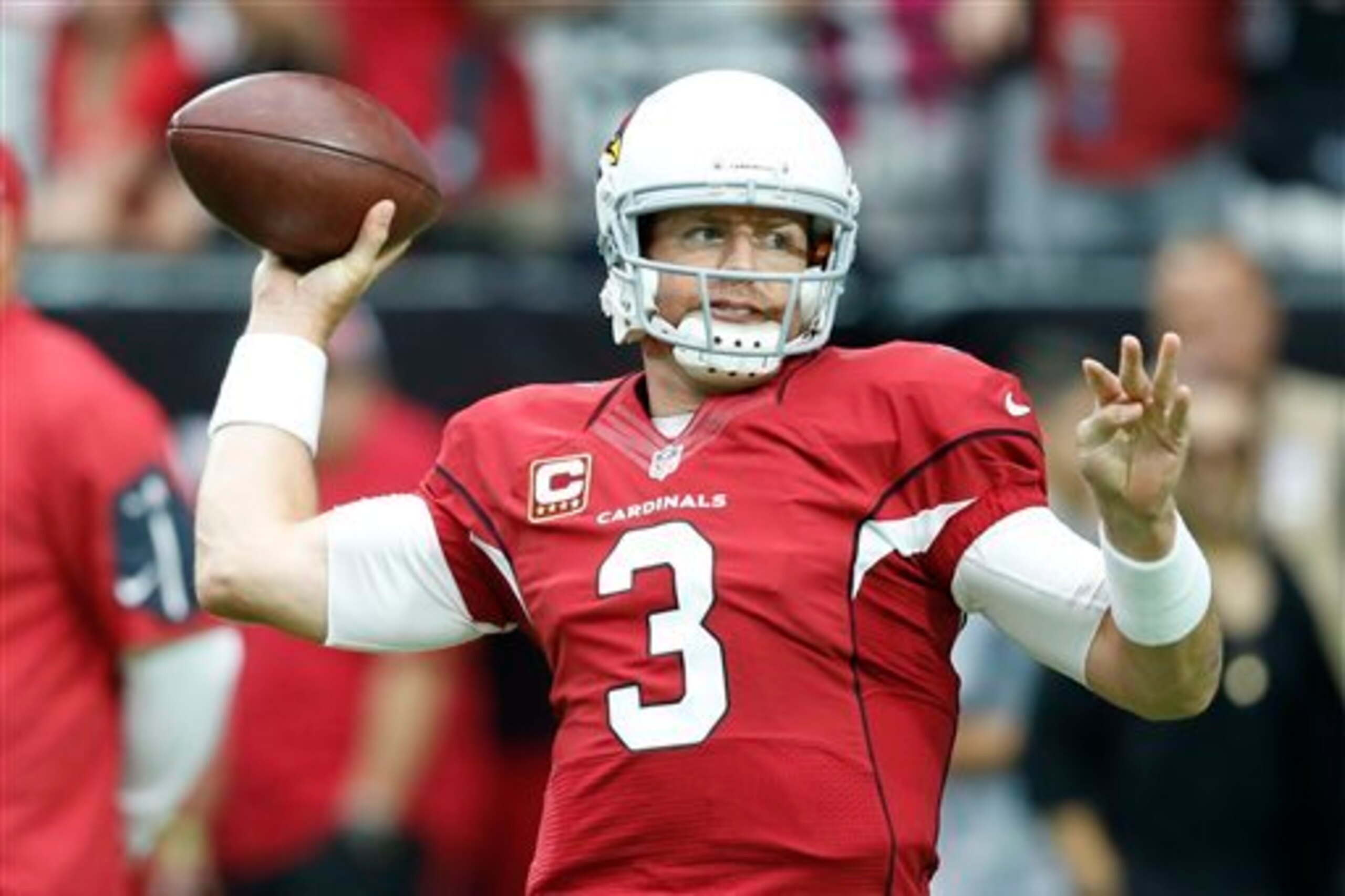 Carson Palmer is leading a surprisingly dominant Cardinals offense. Carson Palmer is leading a surprisingly dominant Cardinals offense.