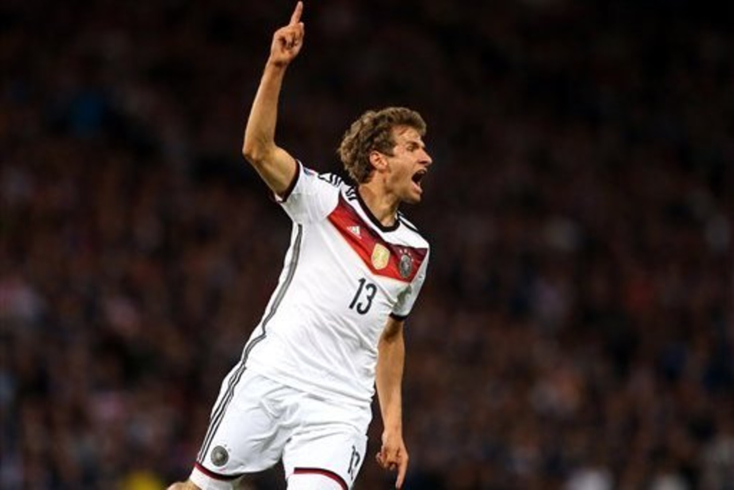 Muller has been in terrific form for Germany.
