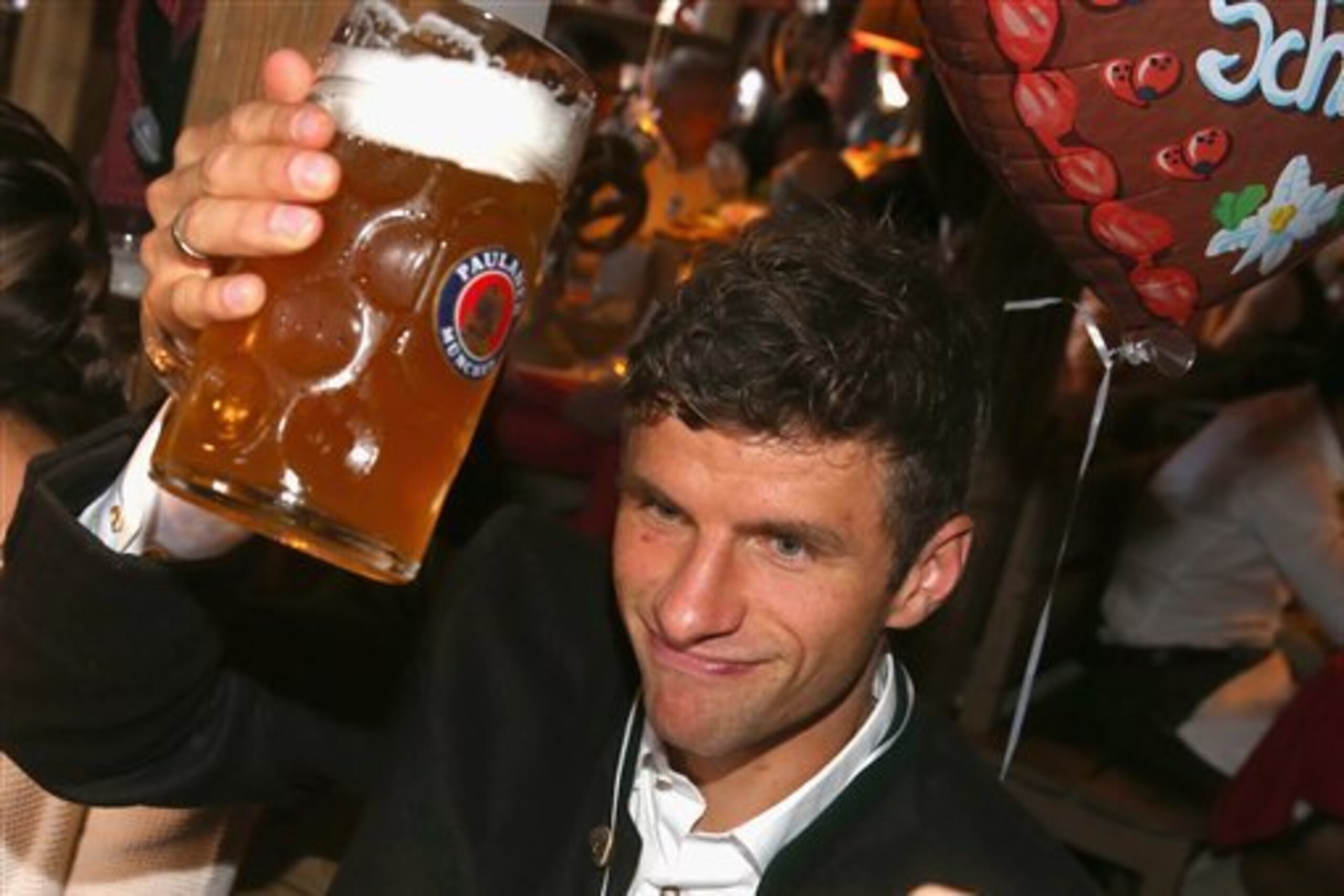 Muller is massively popular with the Bayern fans.