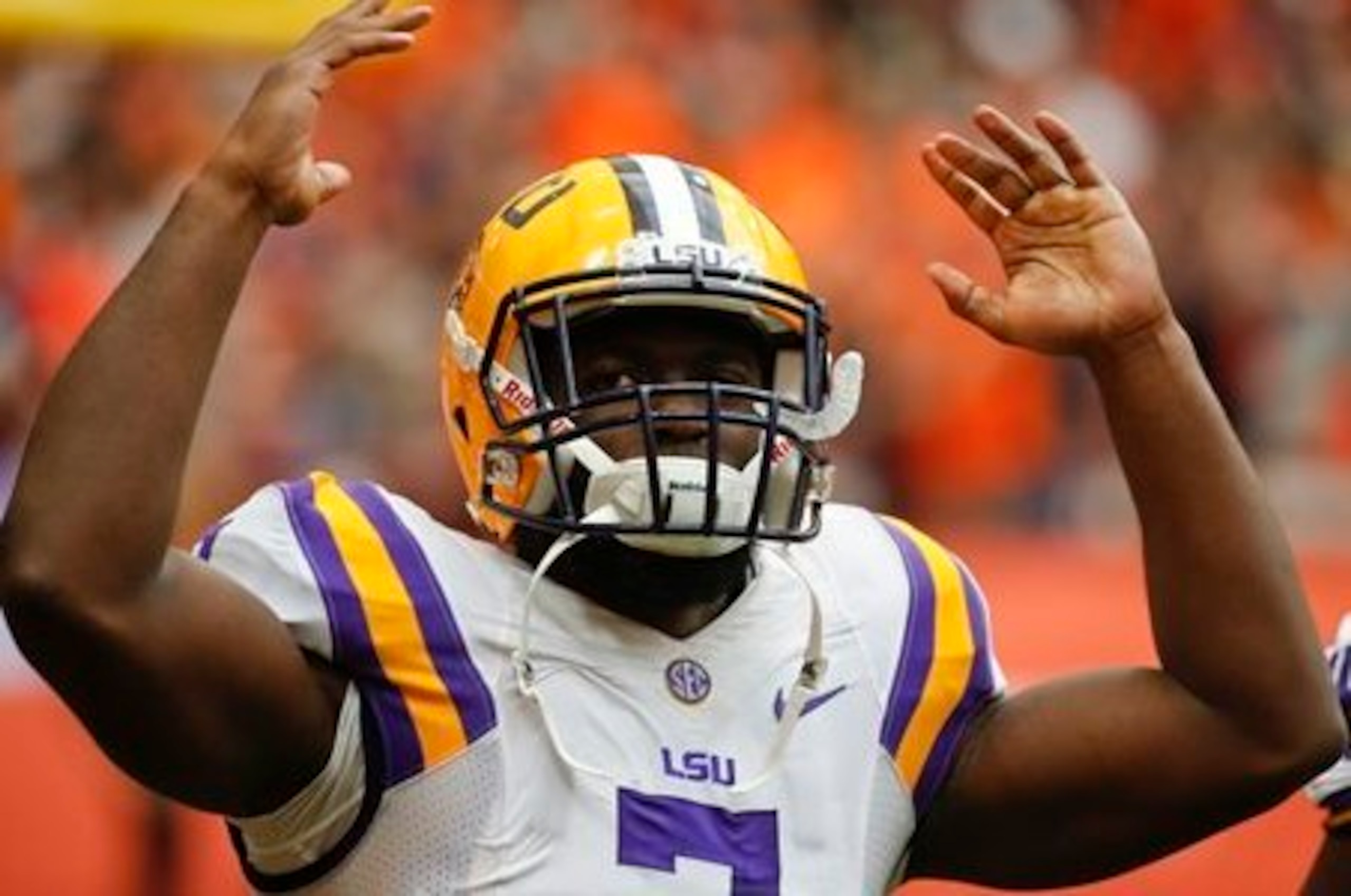 LSU RB Leonard Fournette LSU RB Leonard Fournette