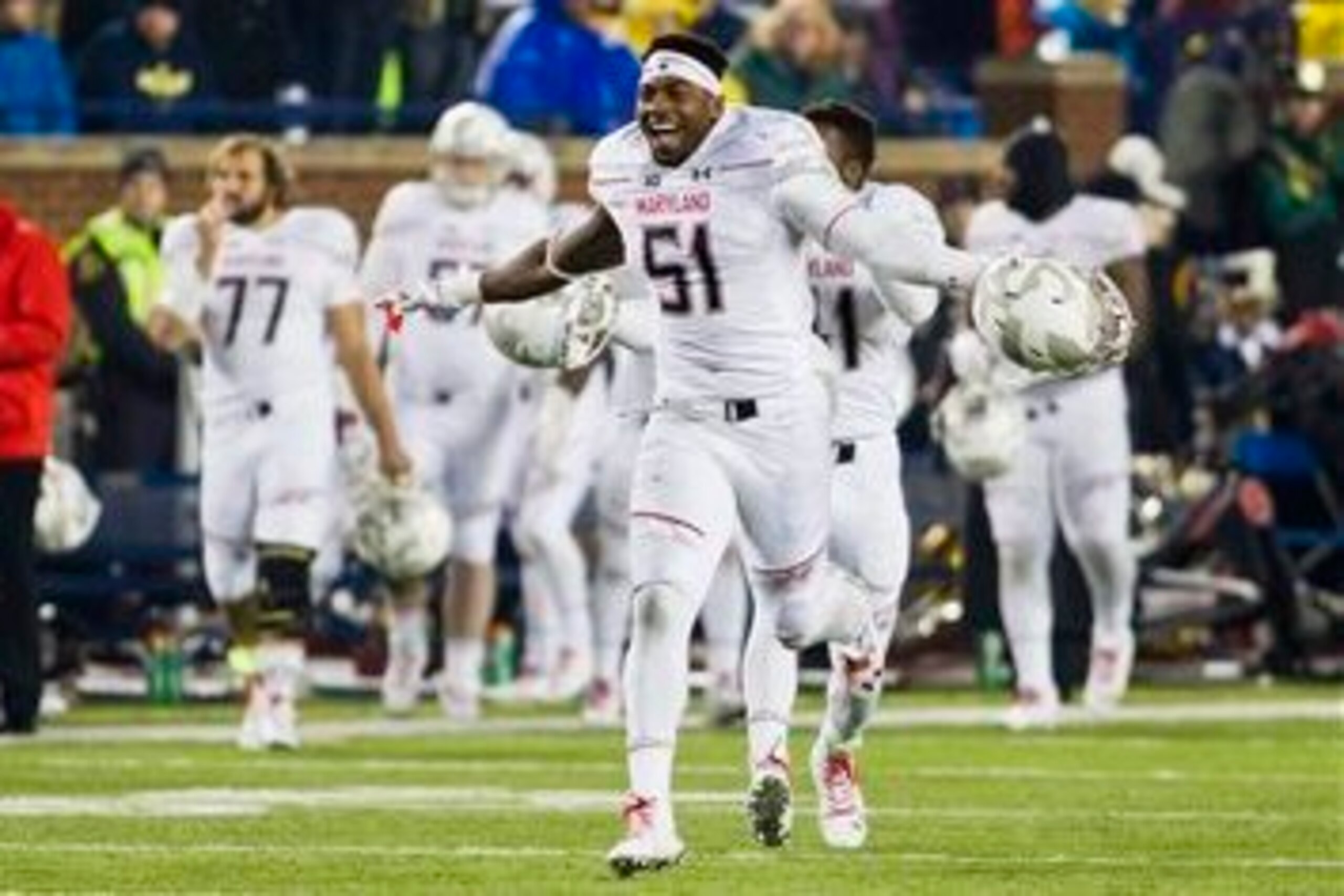 In 2014, Michigan needed a win over Maryland to gain bowl eligibility. The Terps had other ideas. In 2014, Michigan needed a win over Maryland to gain bowl eligibility. The Terps had other ideas.