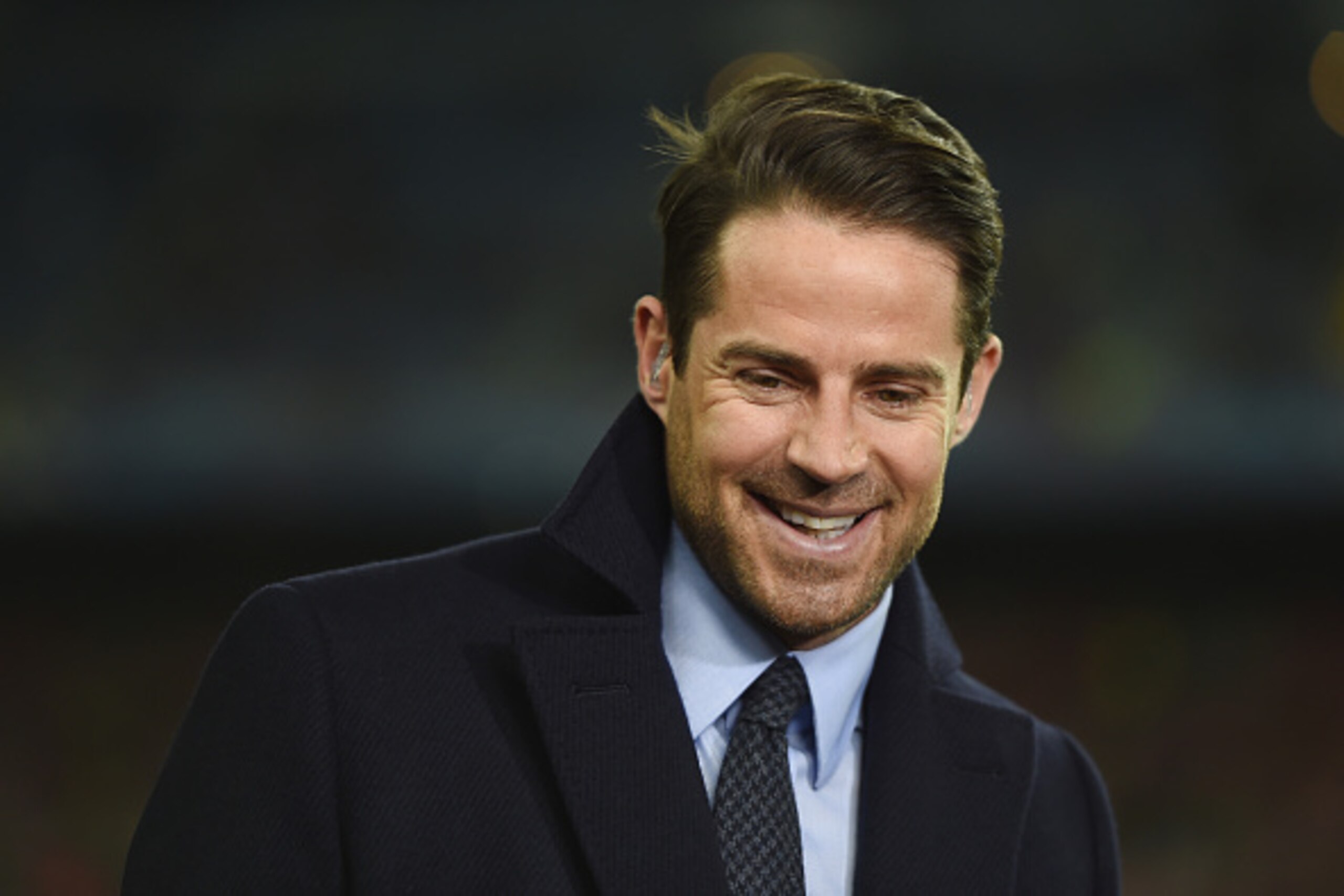 BARCELONA, SPAIN - MARCH 18: Sky Sports commentator Jamie Redknapp looks on prior to the UEFA Champions League Round of 16 second leg match between Barcelona and Manchester City at Camp Nou on March 18, 2015 in Barcelona, Spain. (Photo by Michael Regan/ BARCELONA, SPAIN - MARCH 18: Sky Sports commentator Jamie Redknapp looks on prior to the UEFA Champions League Round of 16 second leg match between Barcelona and Manchester City at Camp Nou on March 18, 2015 in Barcelona, Spain. (Photo by Michael Regan/