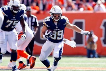 Danny Woodhead's usage shows he isn't going anywhere as a PPR option.
