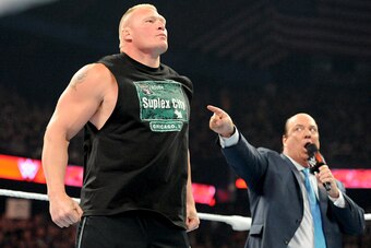 Brock Lesnar and Paul Heyman