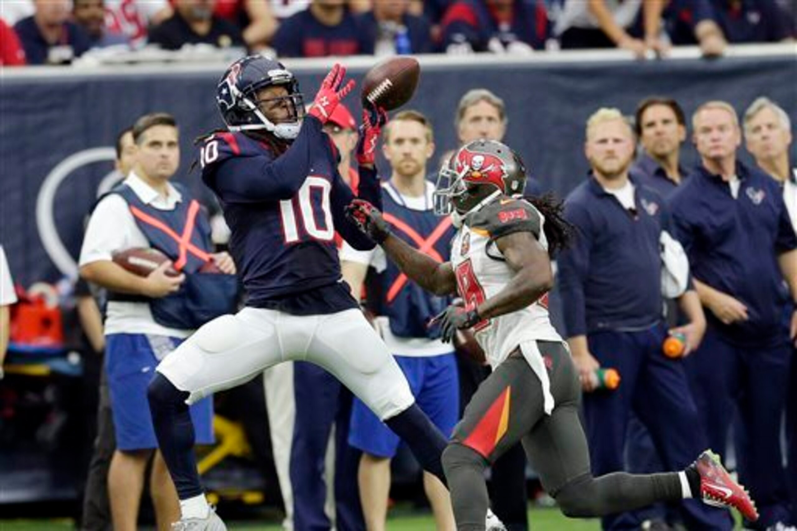 DeAndre Hopkins is on pace for a historic number of targets this season.