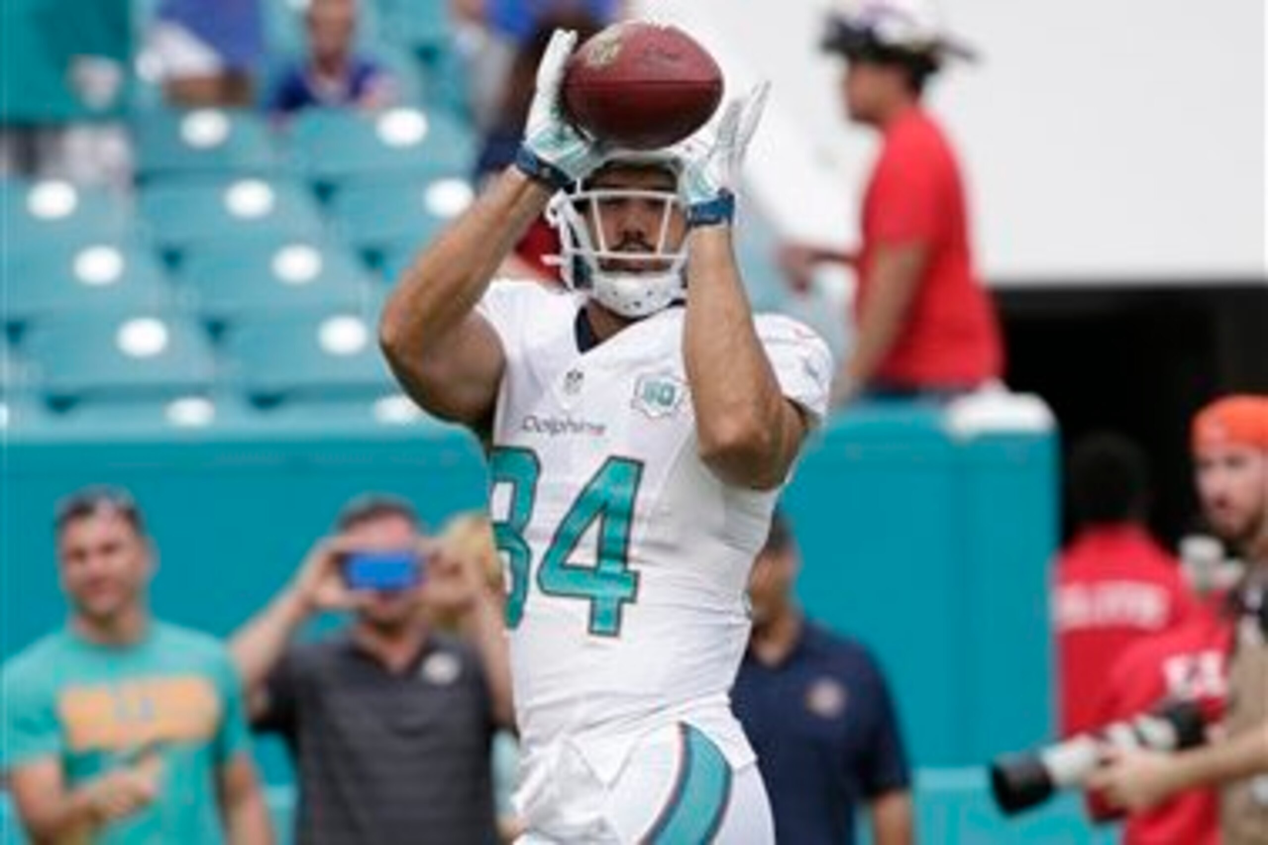 Jordan Cameron has yet to emerge in Miami's offense.