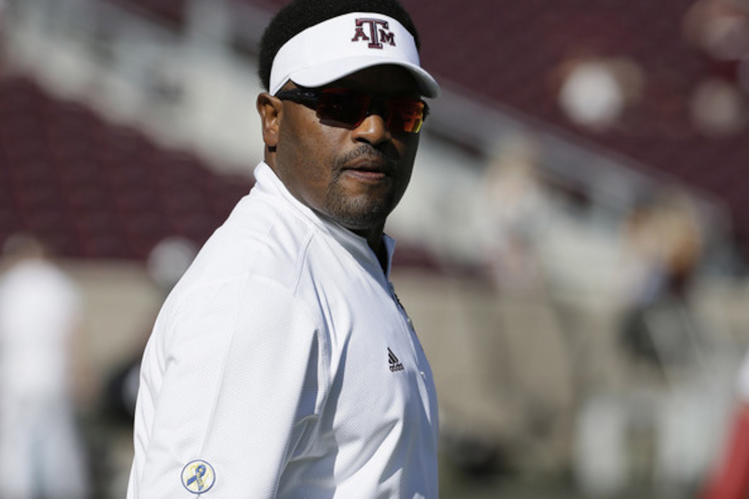 Texas A&M head coach Kevin Sumlin