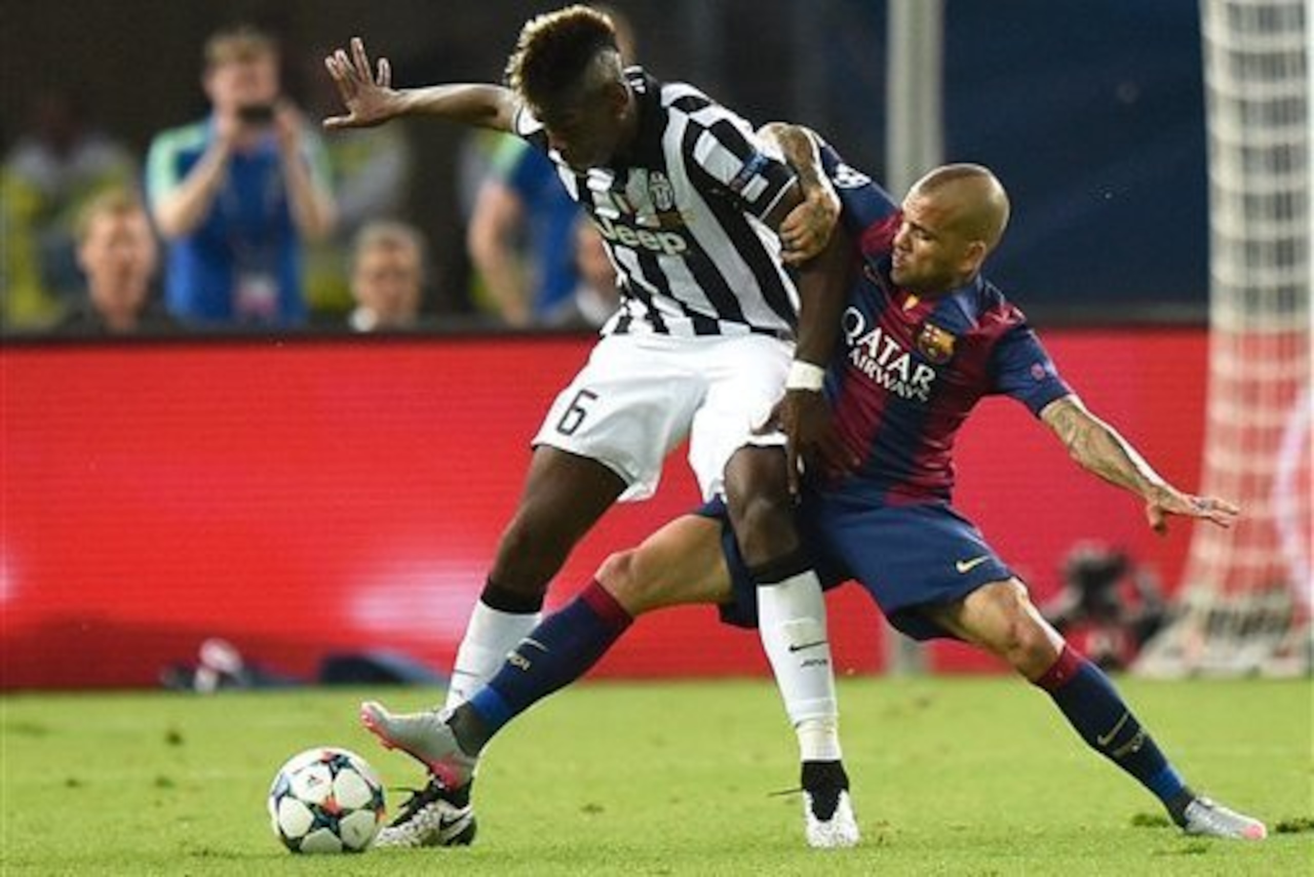 Alves can rarely be found in the defensive areas, preferring to inhabit the pitch at the halfway point and beyond.