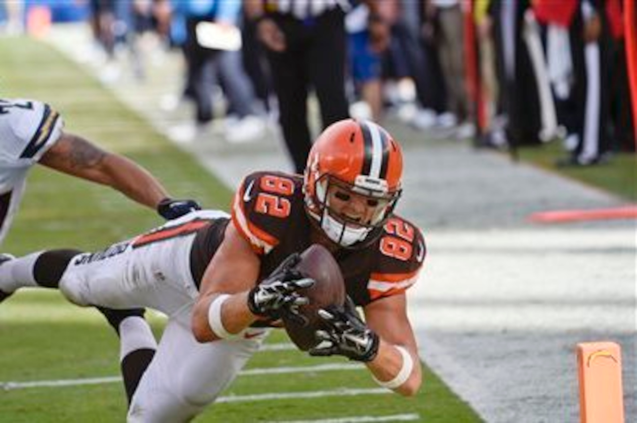 Gary Barnidge suddenly has a worthile role in Cleveland's attack. Gary Barnidge suddenly has a worthile role in Cleveland's attack.